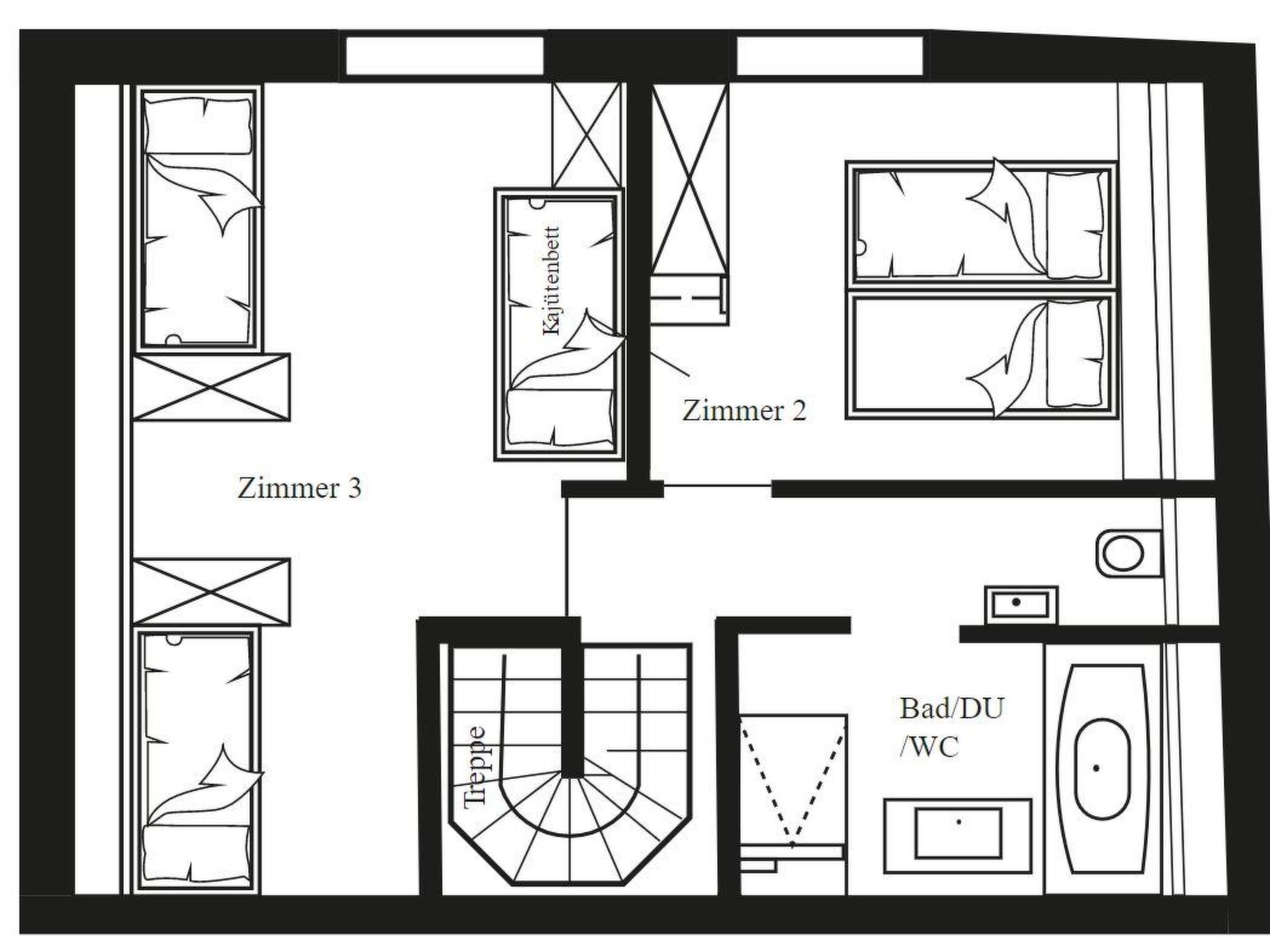 Appartement/Fewo, Dusche und Bad, 8-Bettwohnung - Image-tags.info