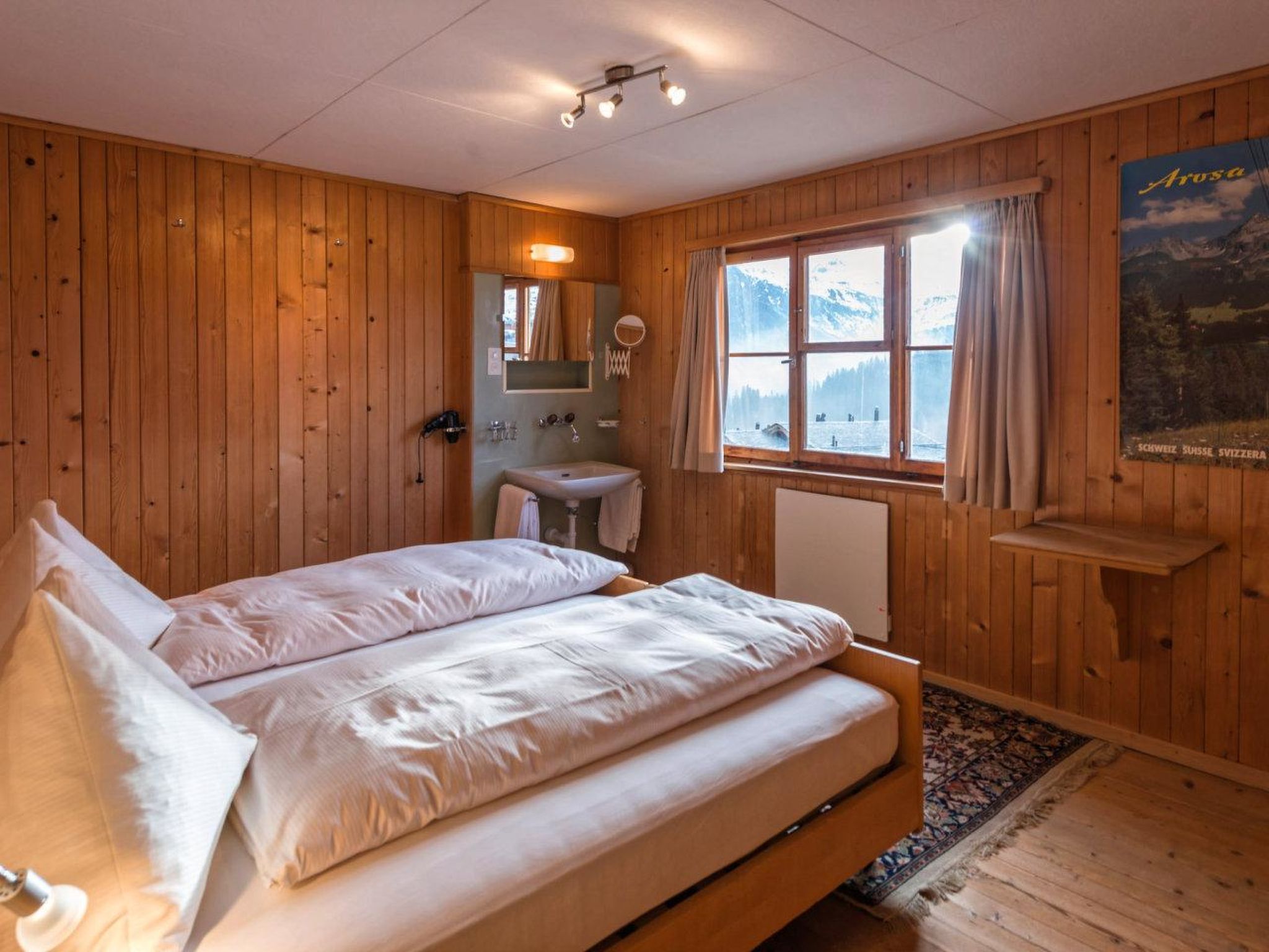 Chalet Zuflucht Appartement/Fewo, Bad, WC, 9-Bettwohnung