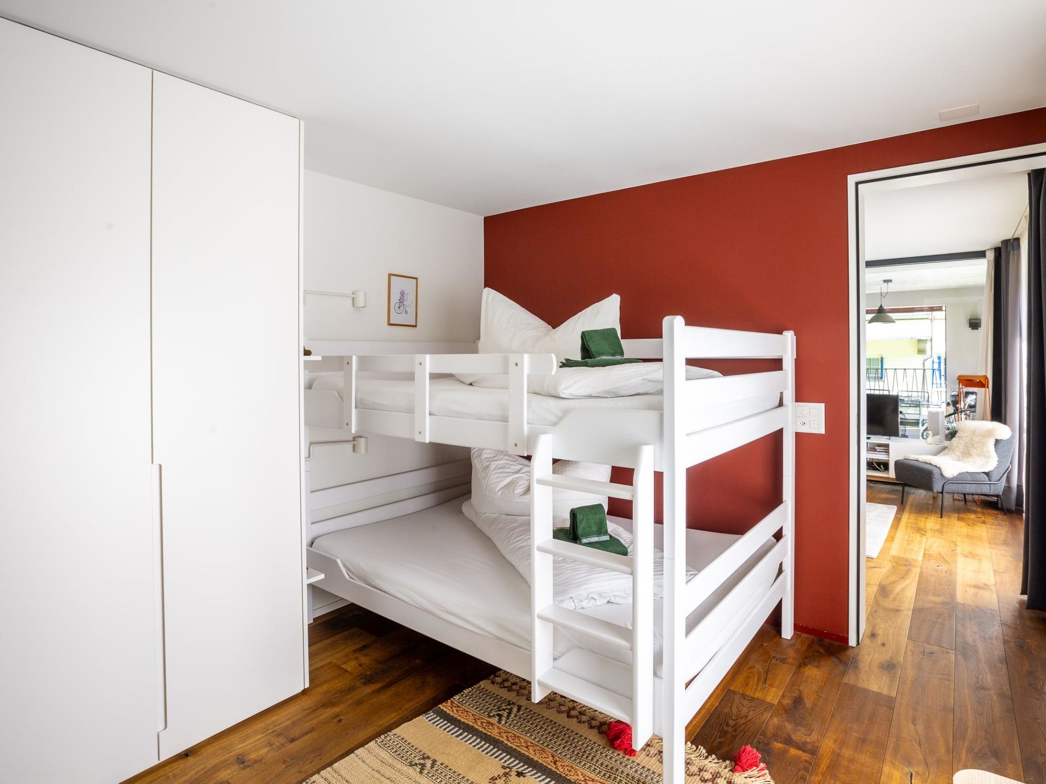 Haus Burgermeister Wohnung Erzhorn Appartement/Fewo, Dusche oder Bad, WC, 4-Bett