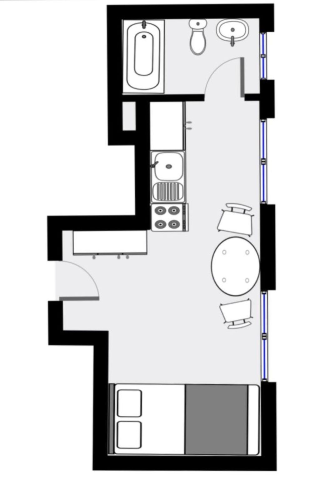 Photo of Paradies 603 Appartement/Fewo,  , 1-Bettwohnung 1-Bettwohnung