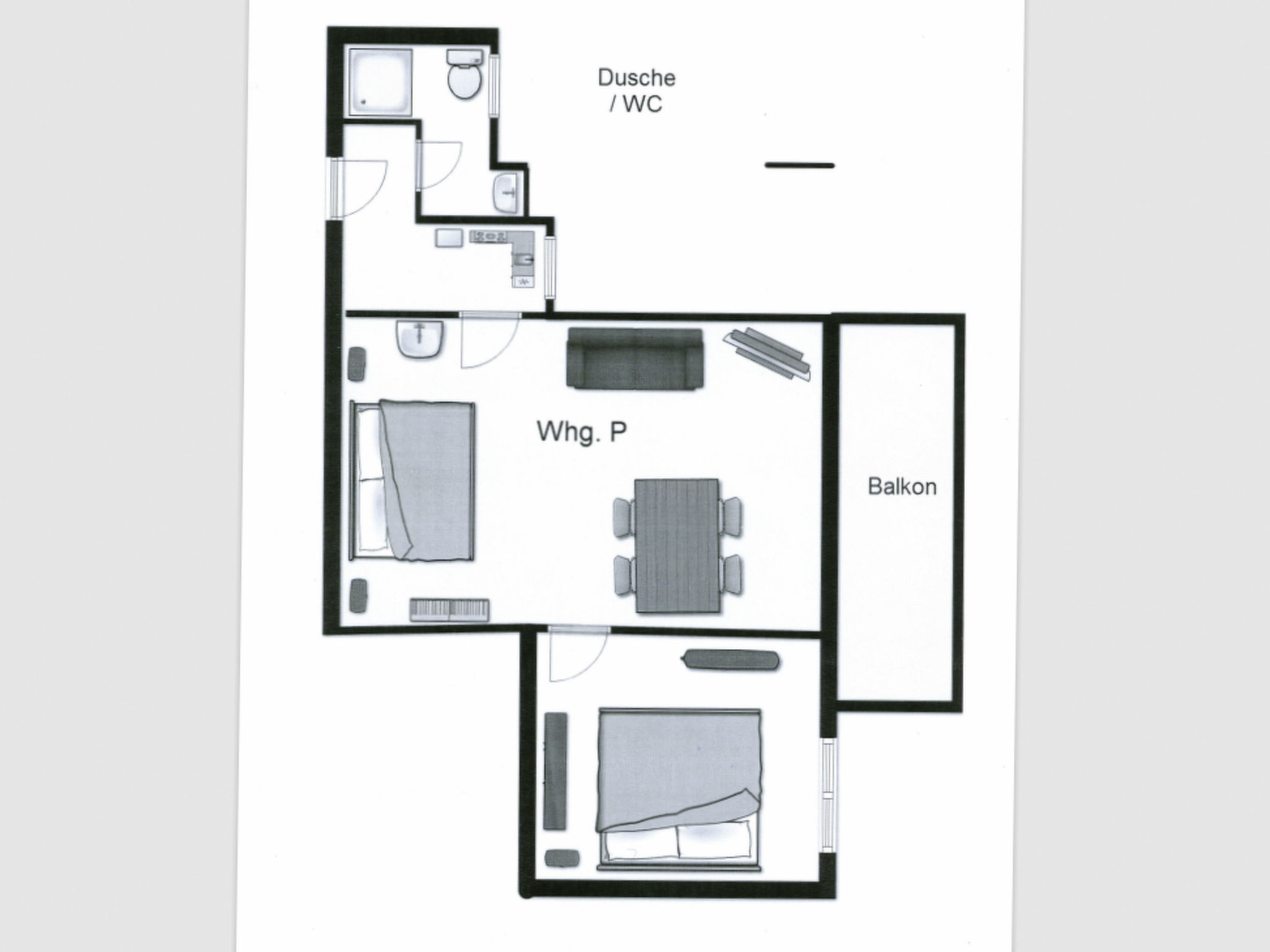 Photo of Bisang P Appartement/Fewo,  , Seeblick 4-Bettwohnung