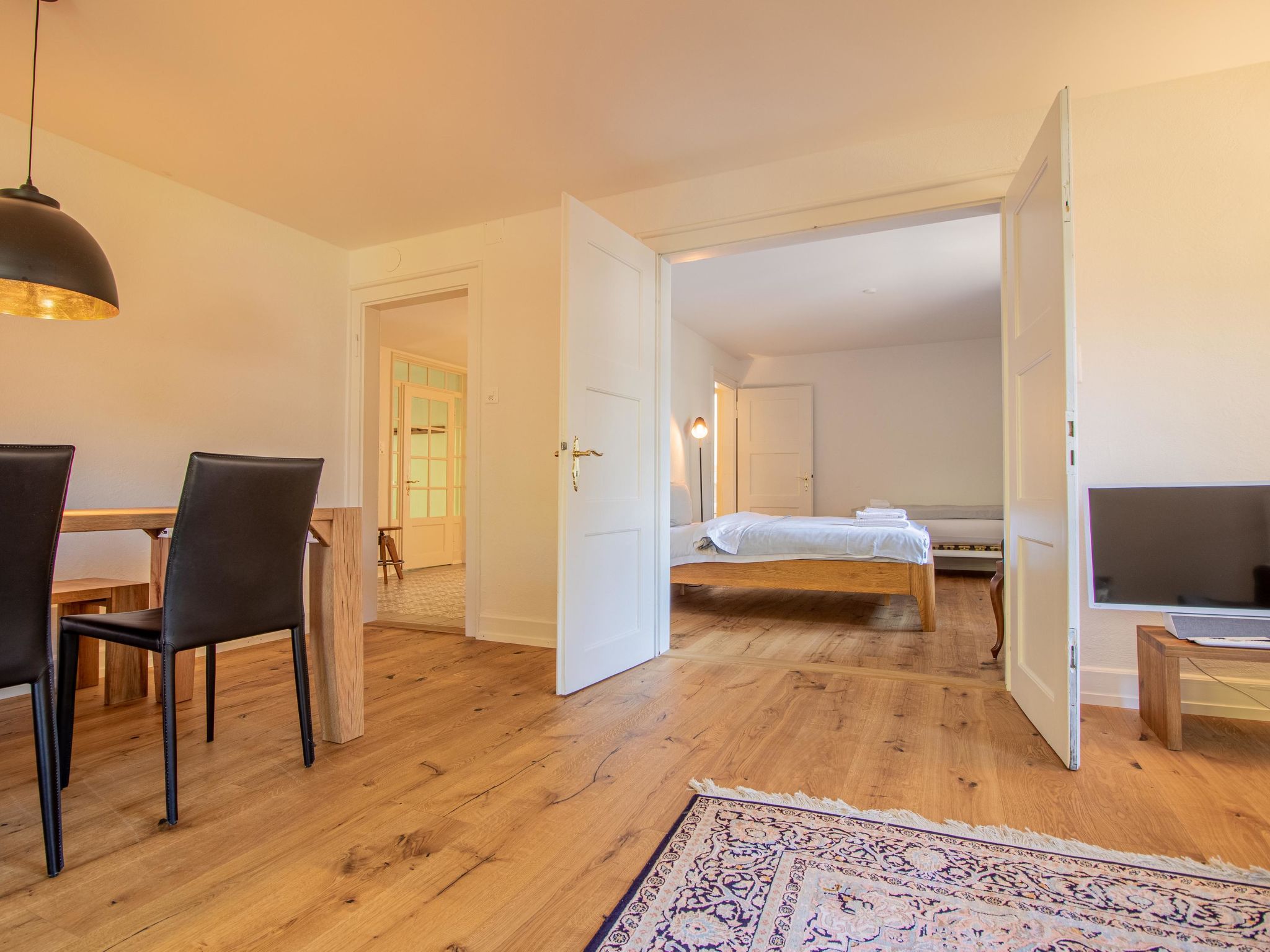 Photo of Pradella EG by Arosa Holiday Appartement/Fewo, Dusche oder Bad, WC, 7-Bettwohnun