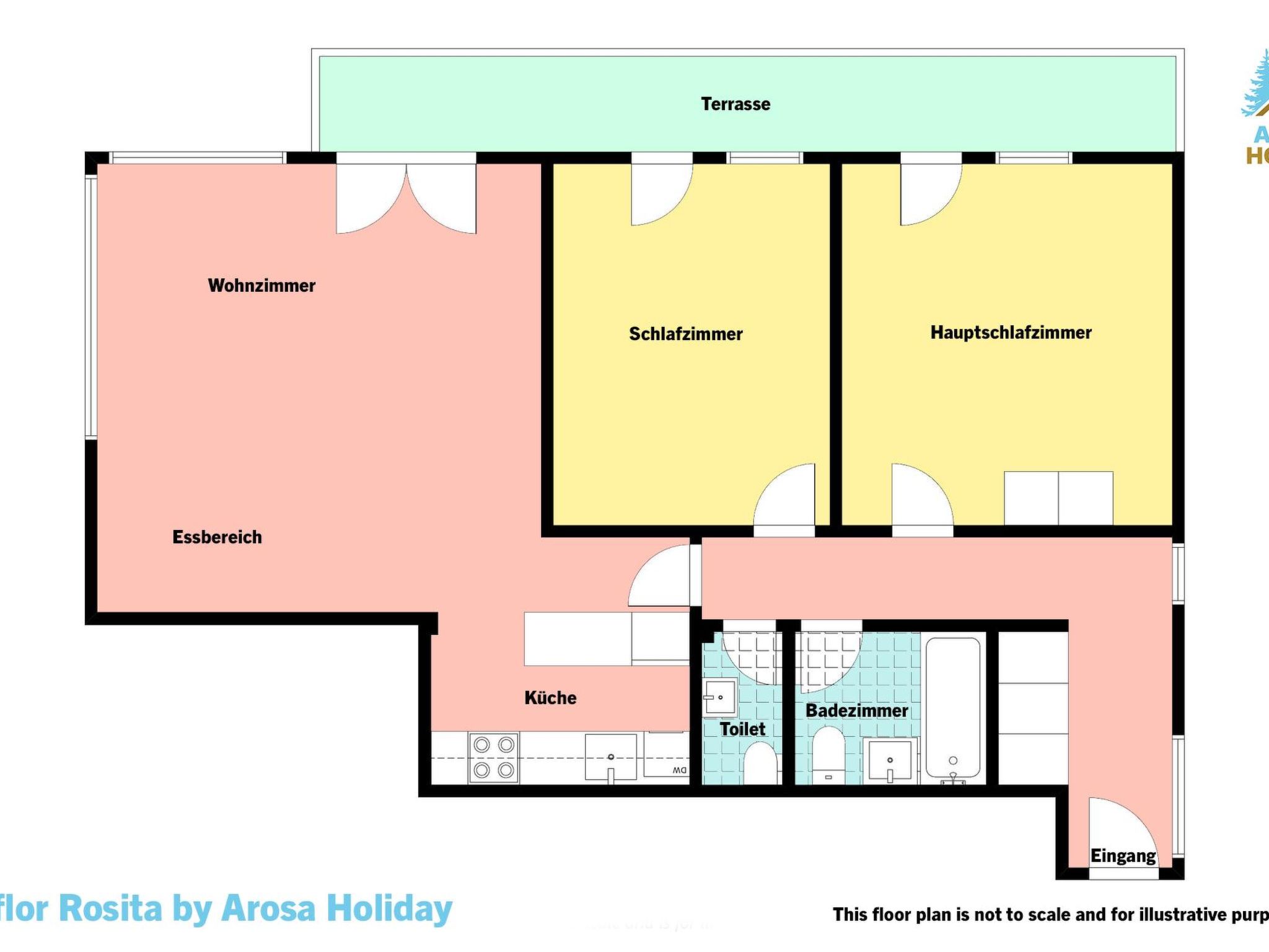 Photo of Miraflor Rosita by Arosa Holiday Appartement/Fewo, Dusche und Bad, WC, 2-Bettwoh