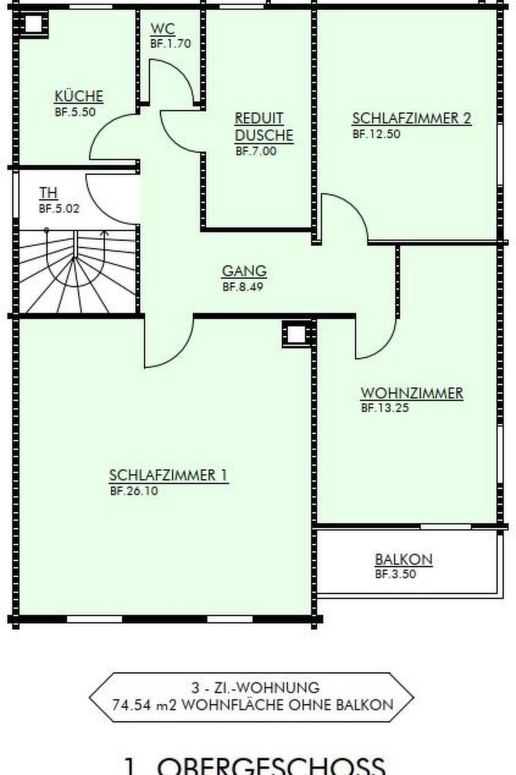 Photo of Appartement/Fewo, Bad, WC, 8-Bettwohnung