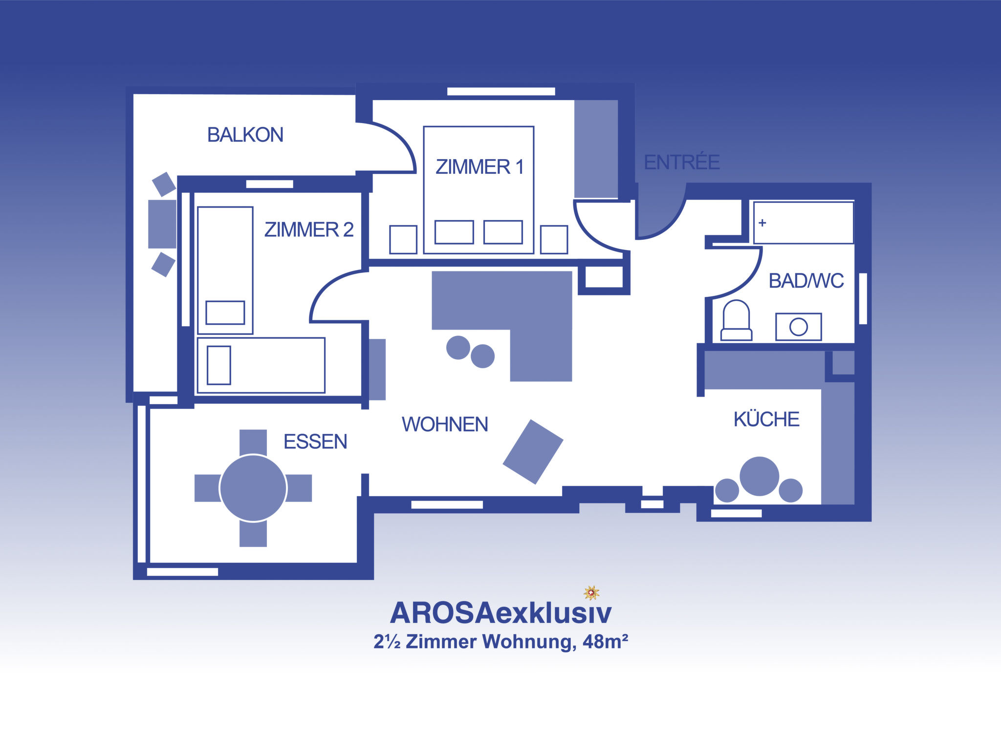 Photo of 3-Zimmer Ferienwohnung mit Balkon, 2 Schlafzimmer