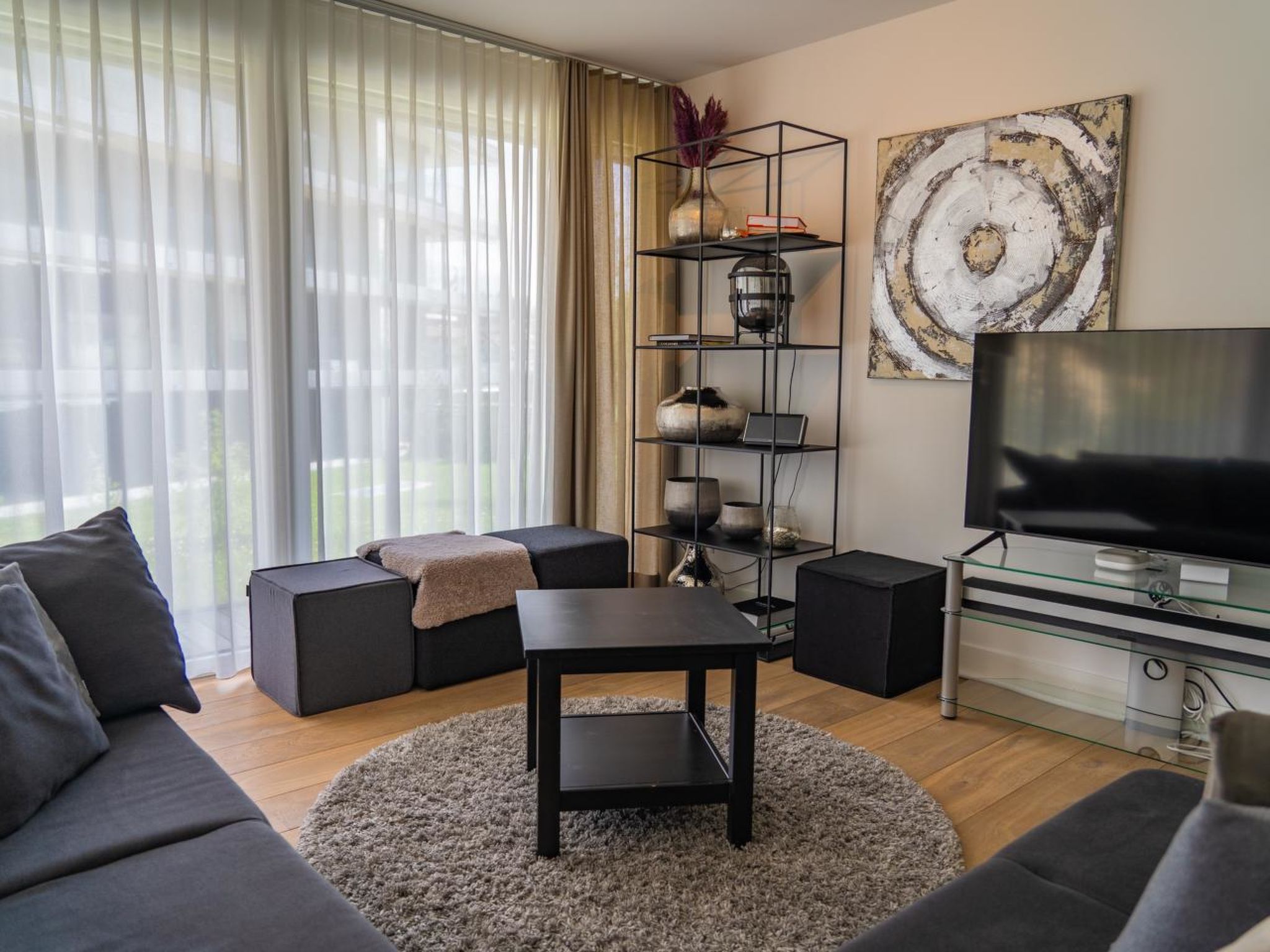 80m2 Luxus-Apartment mit Balkon, 4 Betten - Dedans