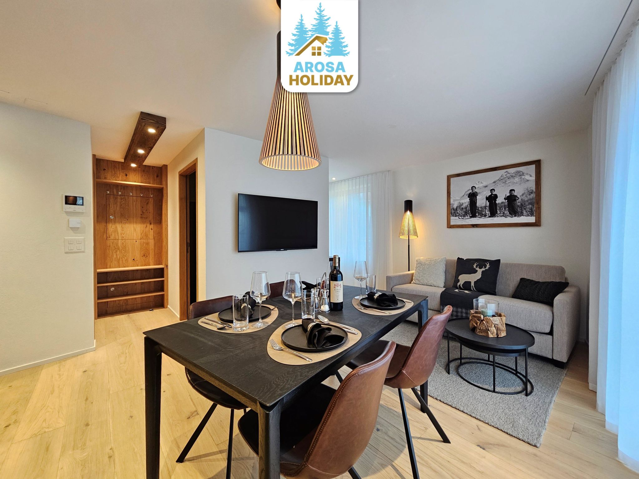 Photo of Koller Tschugga by Arosa Holiday Appartement/Fewo, Dusche, WC, 4-Bettwohnung