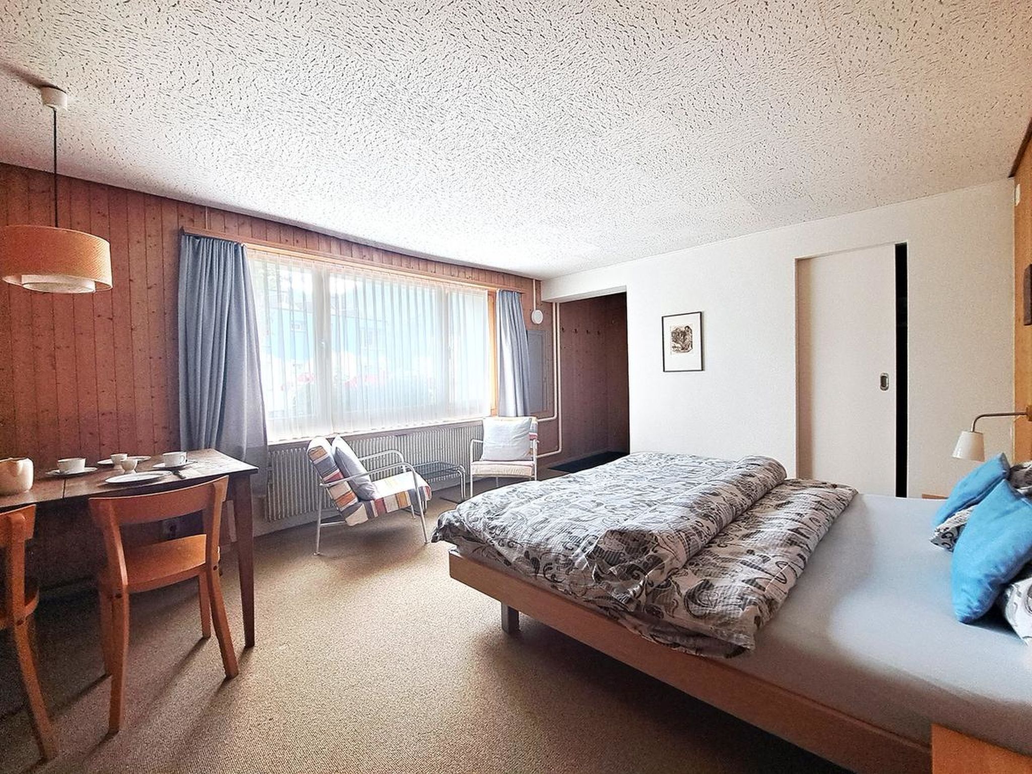 Chalet Willi-Parterre Appartement/Fewo, Dusche, WC, 2-Bettwohnung