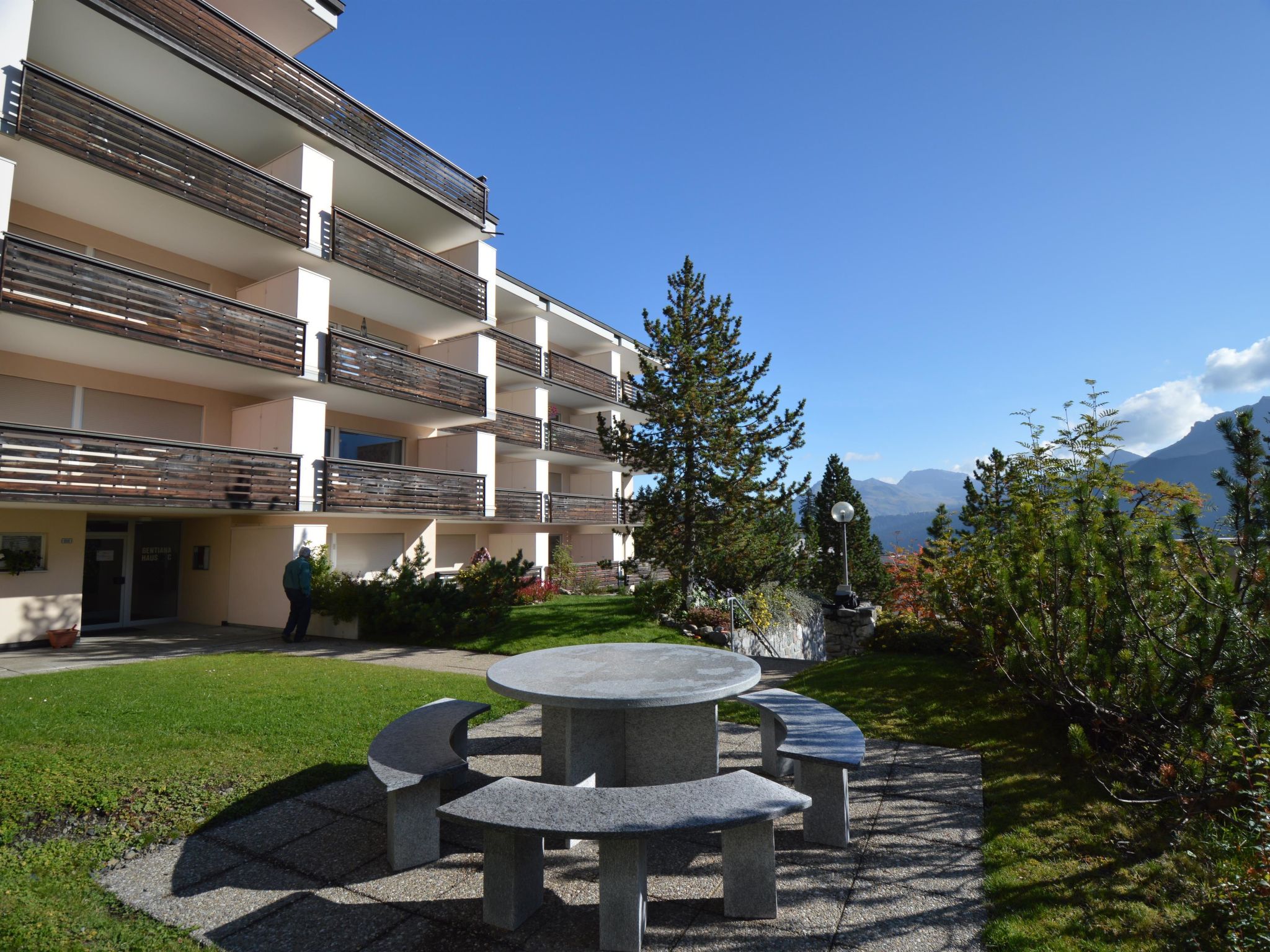Gentiana C-7 Appartement/Fewo, Dusche und Bad, WC, 2-Bettwohnung