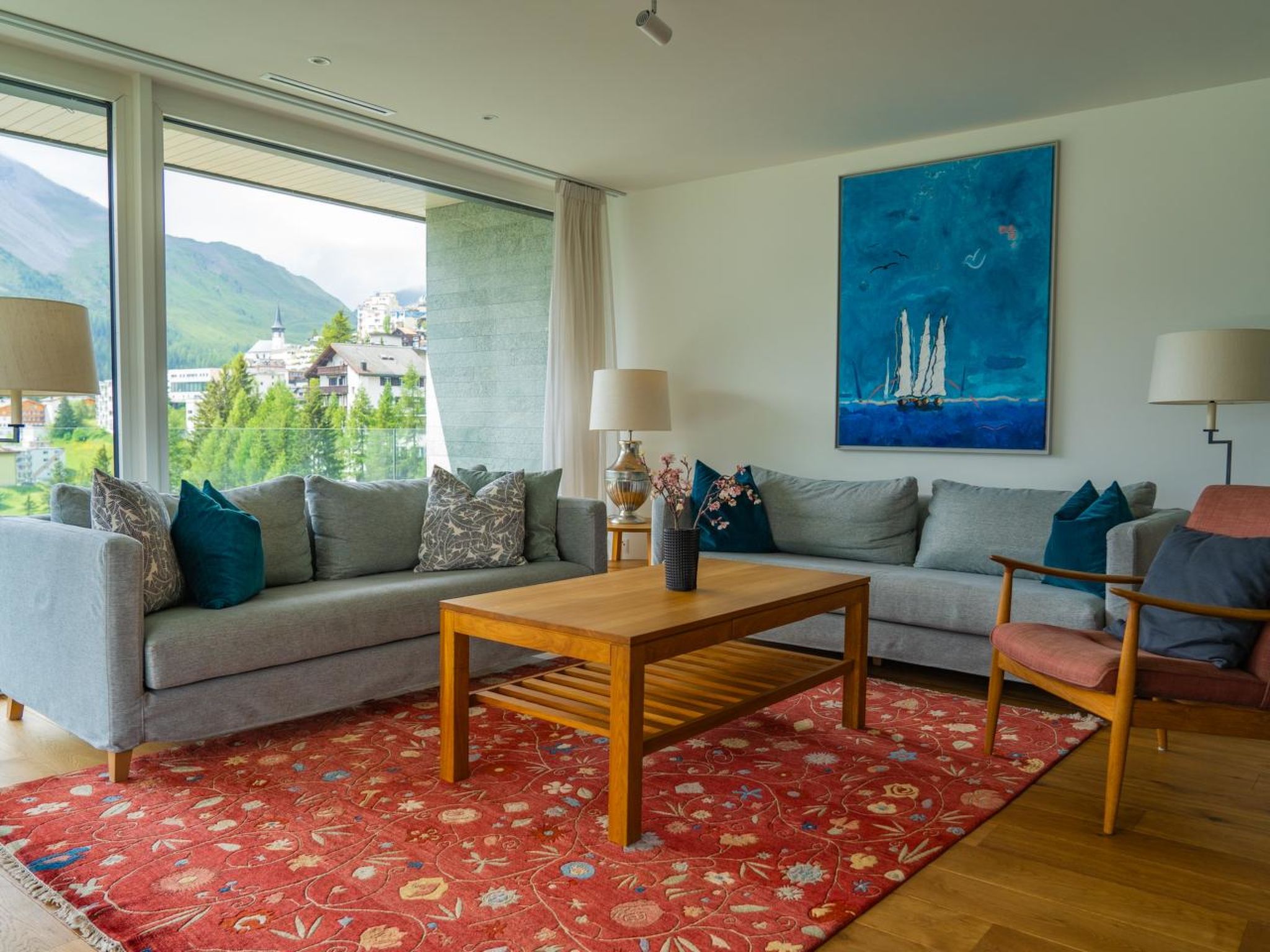 Photo of 130m2 Luxuswohnung mit grossem Balkon, 7 Personen