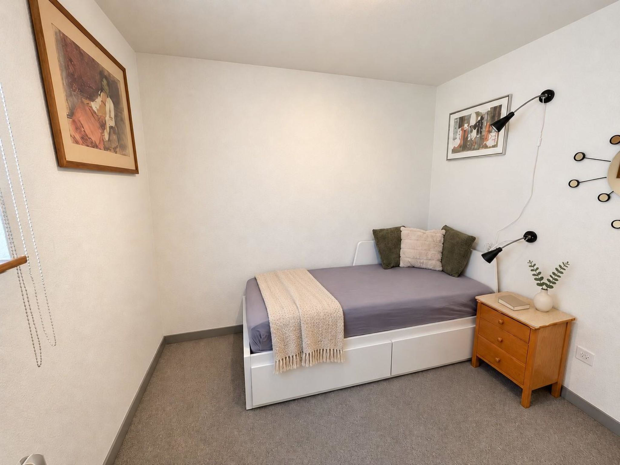 Appartement La Cabana 5 Arosa Appartement/Fewo, Dusche und Bad, WC, 6-Bettwohnung – Chambre, photo 11 sur 16