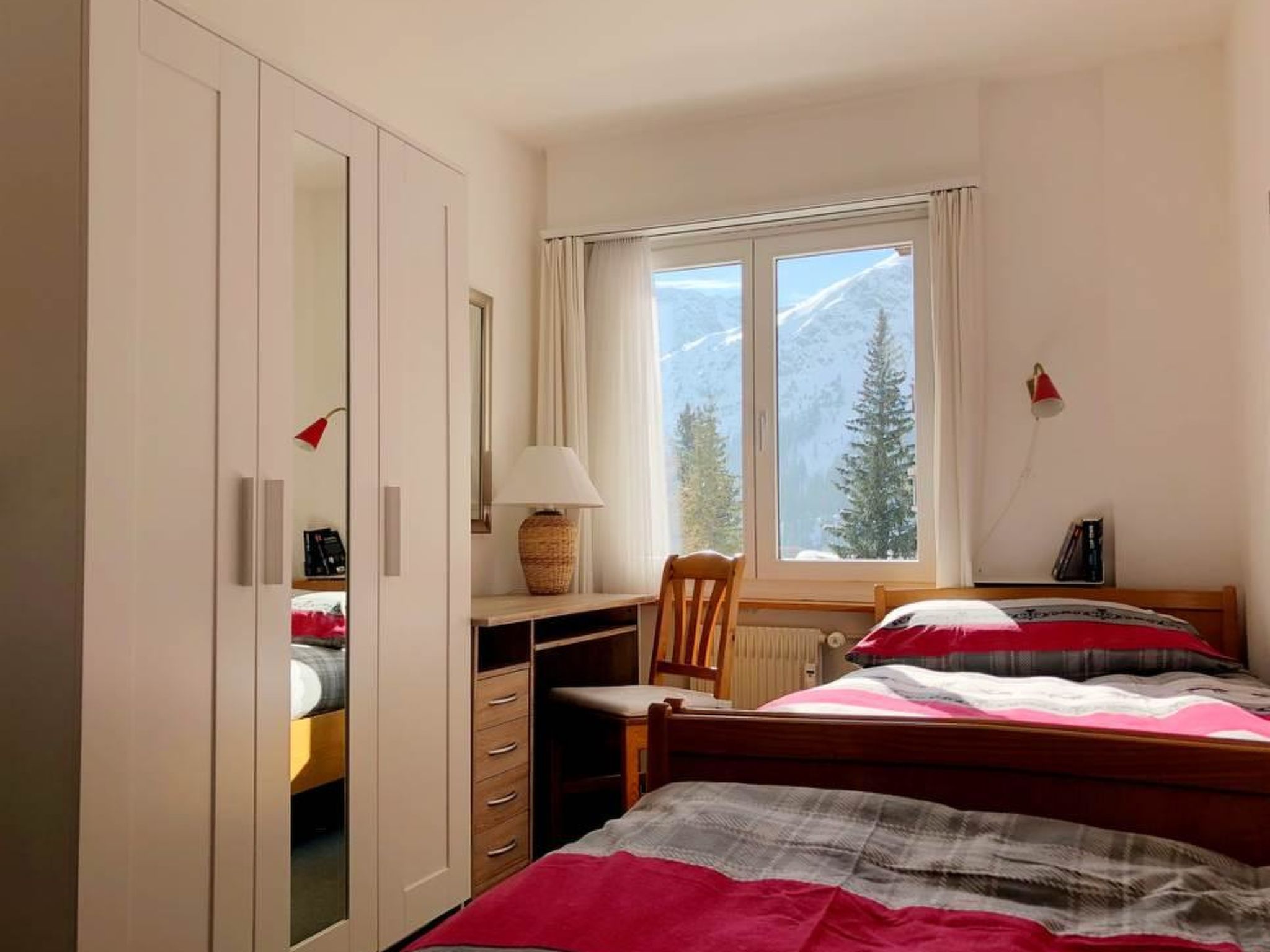 La Cabana 5 Arosa Appartement/Fewo, Dusche und Bad, WC, 6-Bettwohnung
