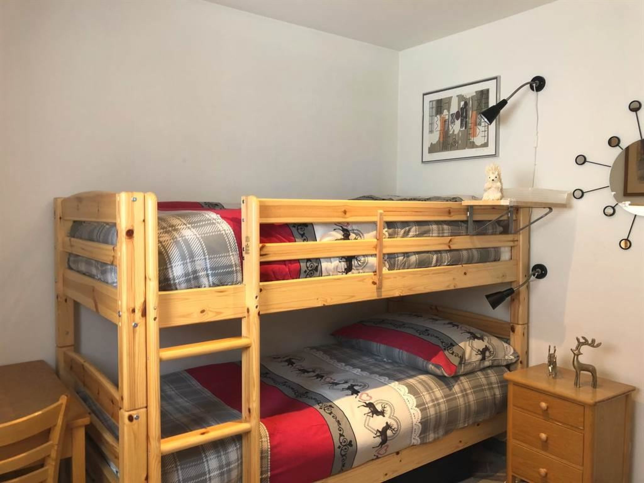 La Cabana 5 Arosa Appartement/Fewo, Dusche und Bad, WC, 6-Bettwohnung