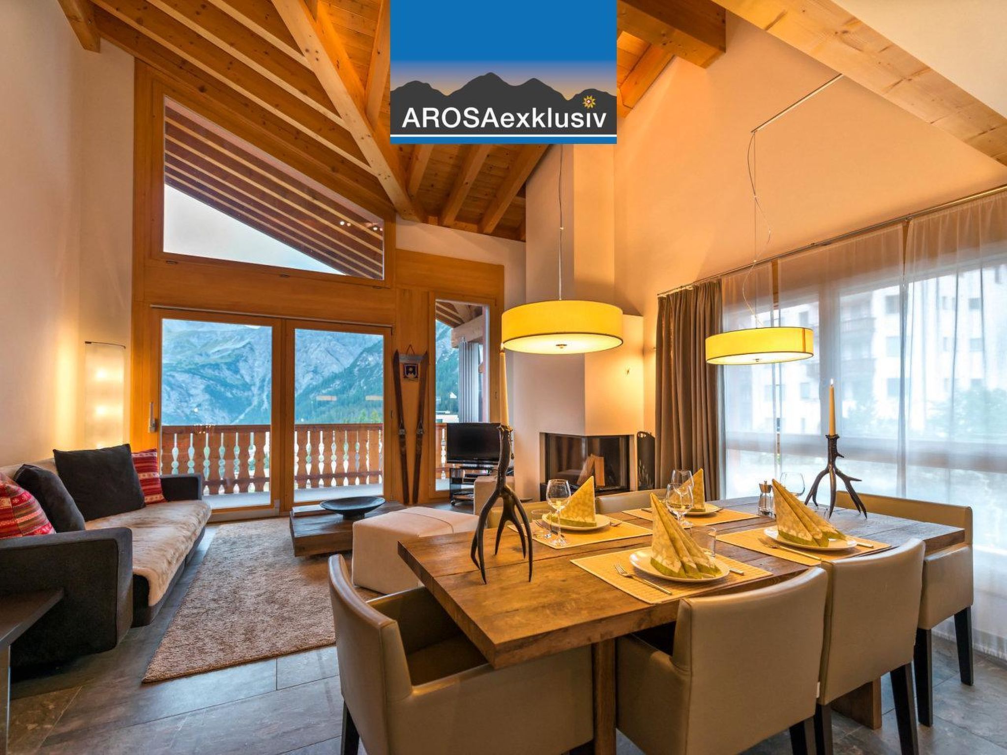 Panoramablick Appartement/Fewo, Bad, WC, 6-Bettwohnung