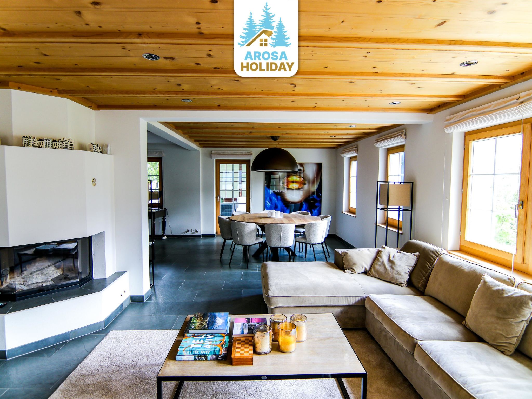Photo of Chalet Badrutt by Arosa Holiday Appartement/Fewo, Dusche und Bad, WC, 8-Bettwohn