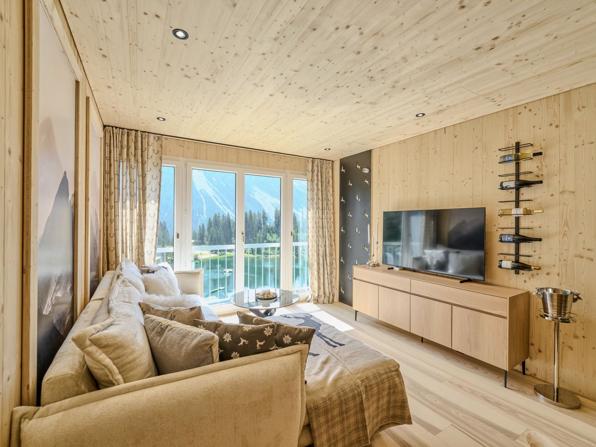 Appartamaint tscherv by Arosa Vacations Appartement/Fewo, Dusche, WC, Seeblick