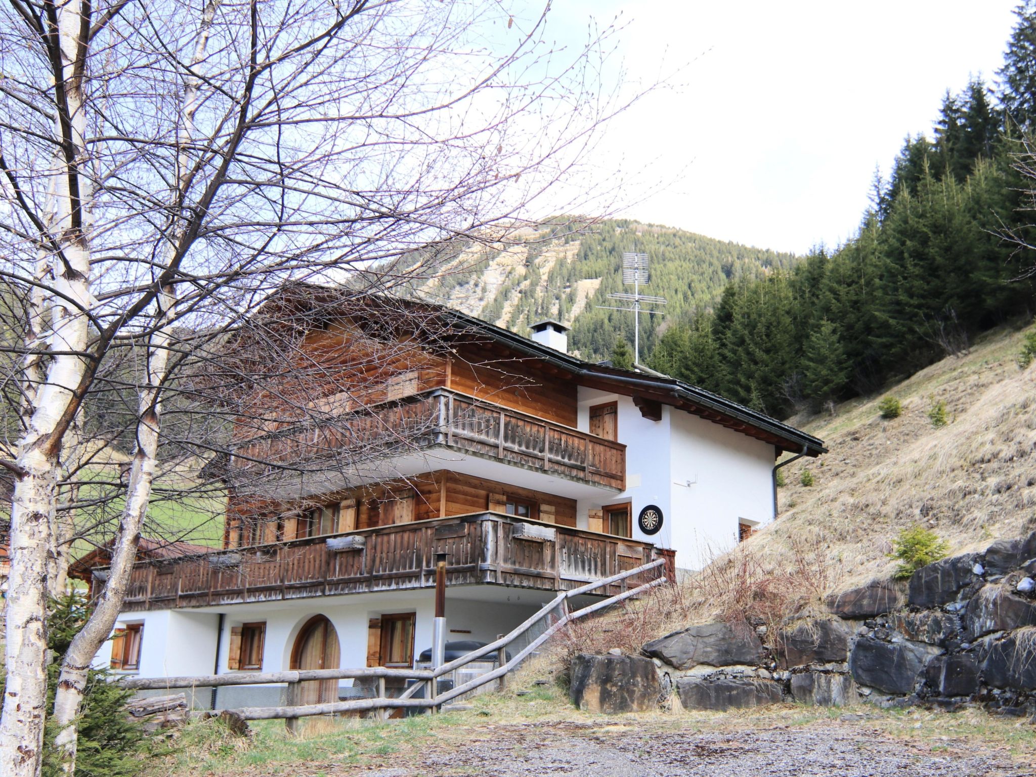 Haus Gaut Langwies by Arosa Holiday Appartement/Fewo, Dusche und Badewanne, 8-Be - Dehors