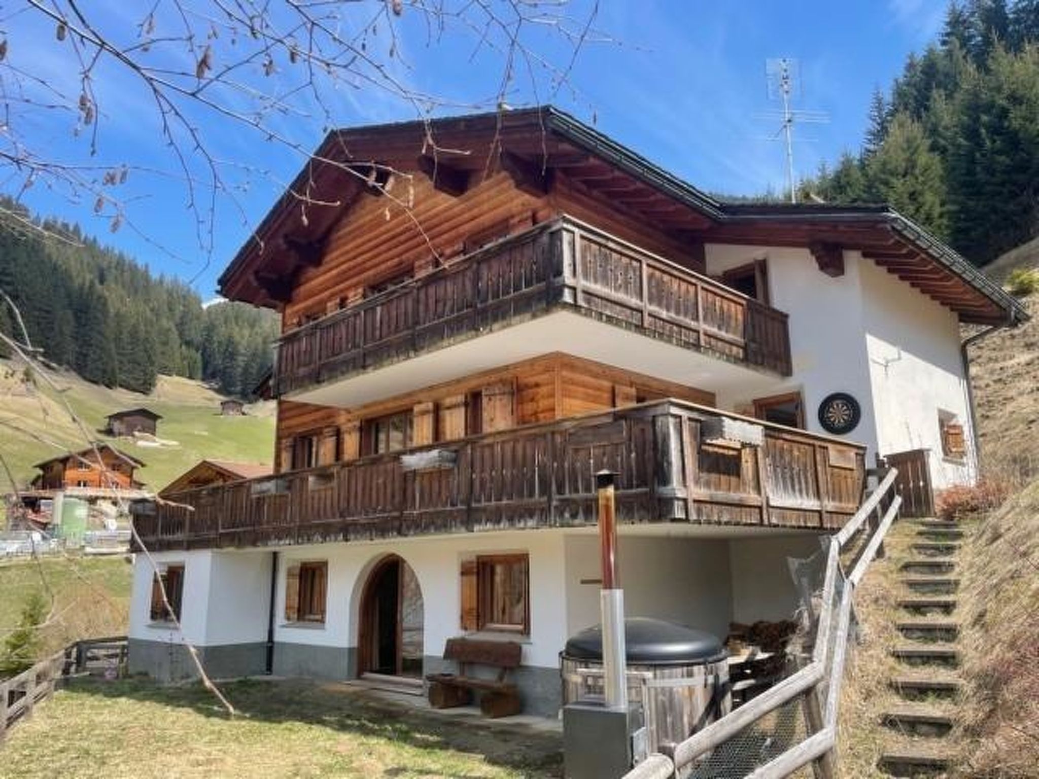 Appartement/Fewo, Dusche und Badewanne, 8-Bettwohn
