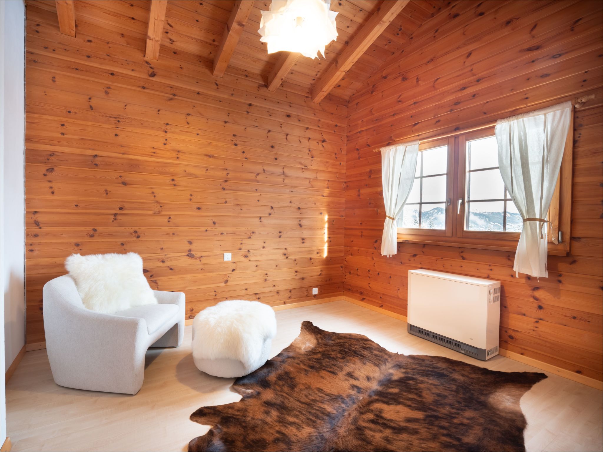 Alpen Retreat-Binnen