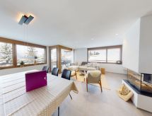 Modern appartement voor 6 personen direct aan de skipiste in Churwalden - thumbnail 3
