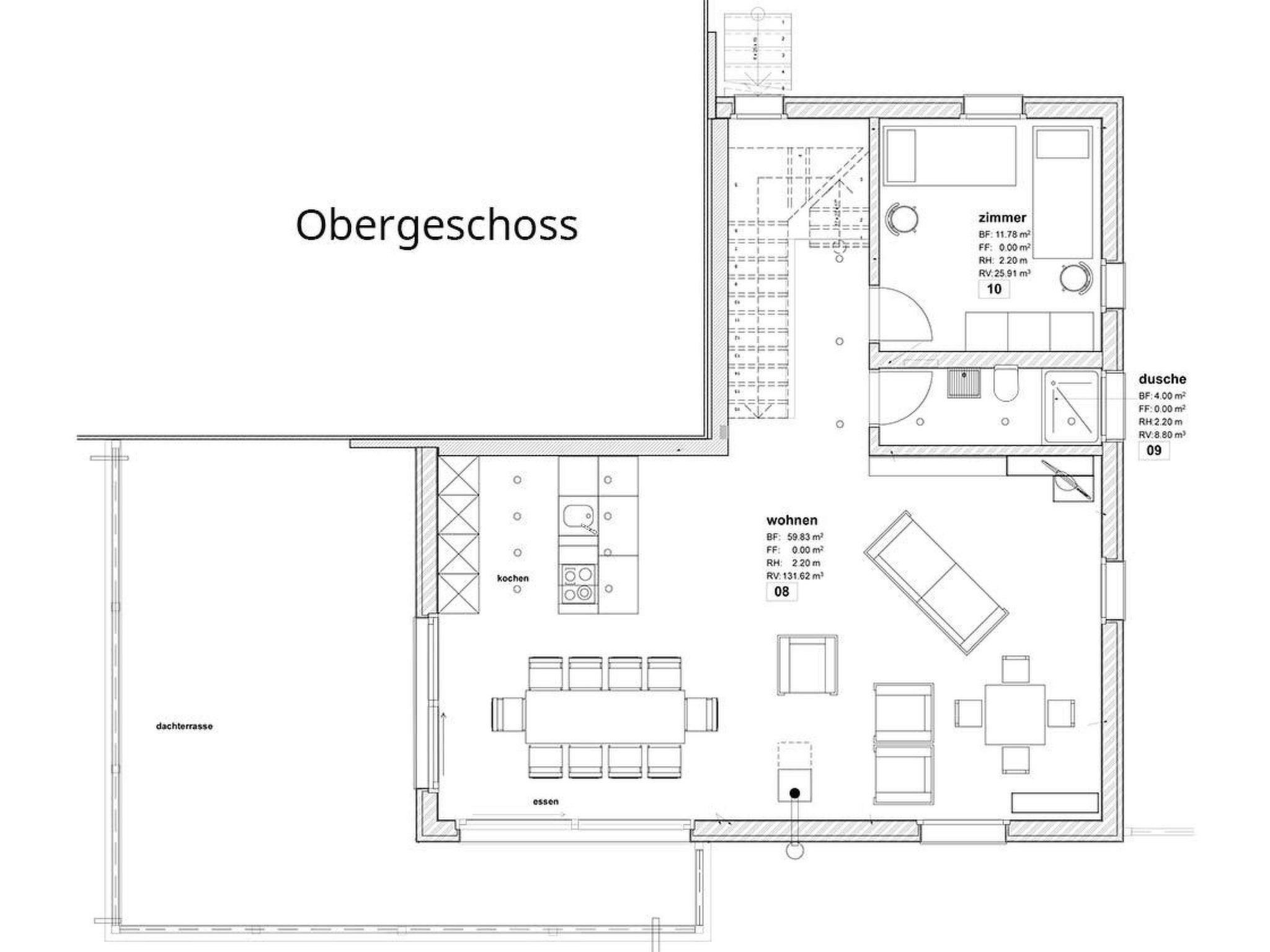 Chesa Parpan Appartement/Fewo Appartement/Fewo - Drinnen