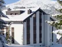 Knusse studio aan de piste in Lenzerheide met terras en uitzicht - thumbnail 3