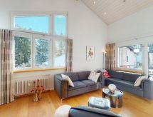 Ruim familie-appartement Palois in centrum Lenzerheide, direct aan skipiste - thumbnail 6