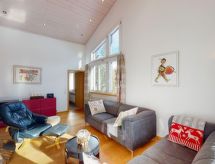 Ruim familie-appartement Palois in centrum Lenzerheide, direct aan skipiste - thumbnail 4