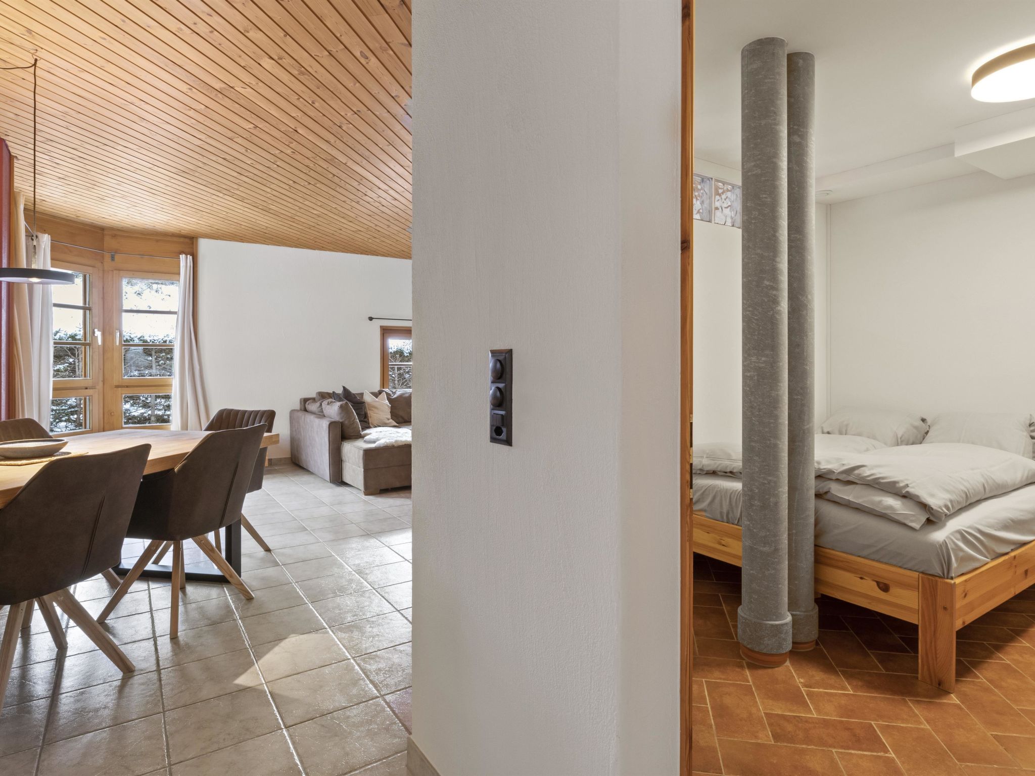 Schweizerhof 501 Mü 4-Bettwohnung (2.5 Zimmerwohnung) - Binnen