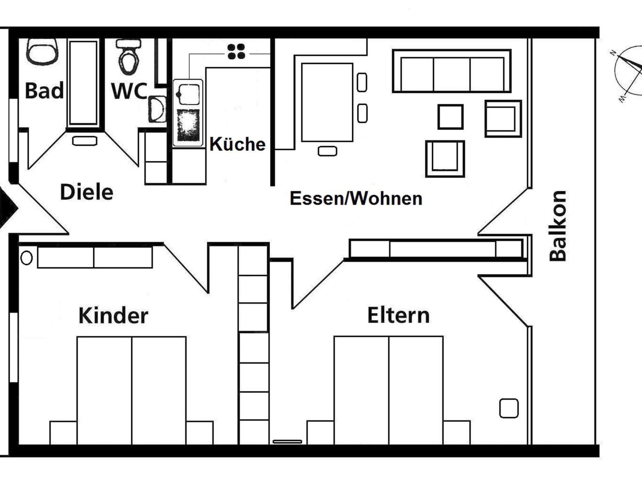Nr.58 Haus Ladina Appartement/Fewo,   Nr.58 Haus Ladina IH - Image-tags.info