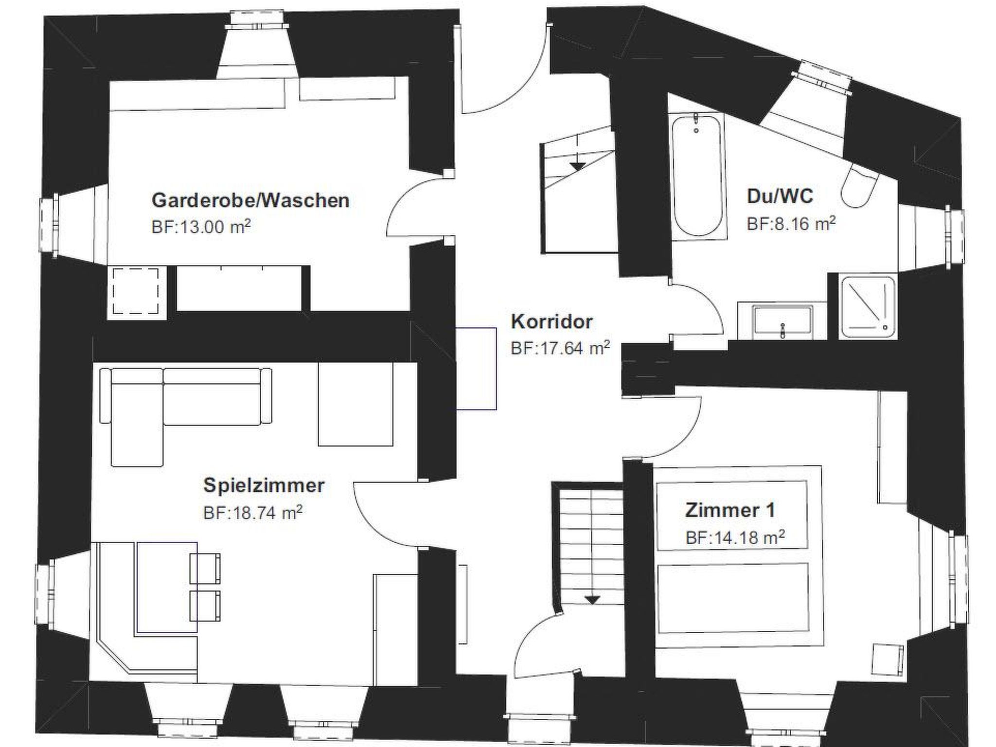 Ferienhaus Tgioc Ferienhaus, Dusche und Bad, WC, 4 oder mehr Schlafräume - Image-tags.info