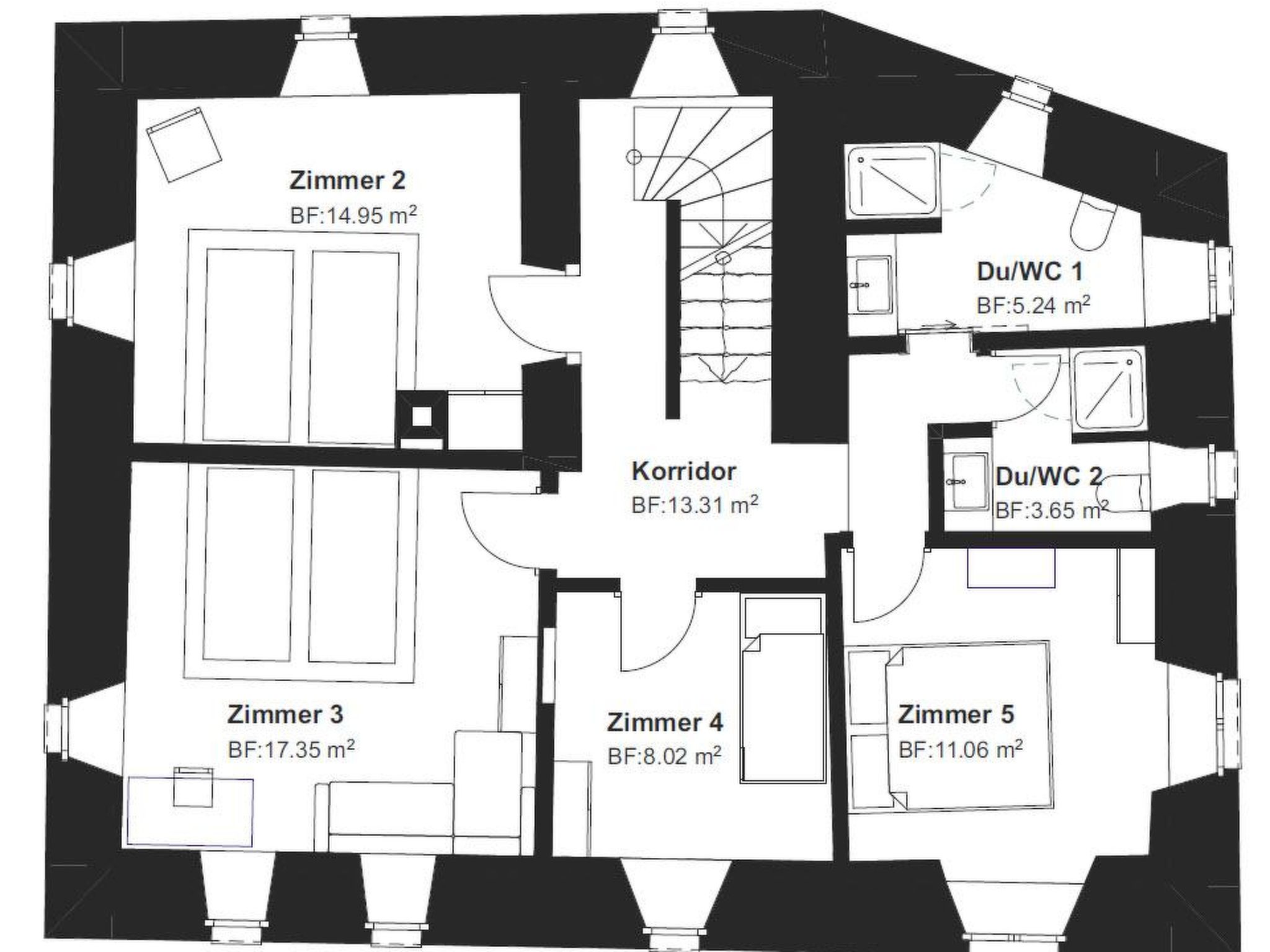 Ferienhaus Tgioc Ferienhaus, Dusche und Bad, WC, 4 oder mehr Schlafräume - Image-tags.info