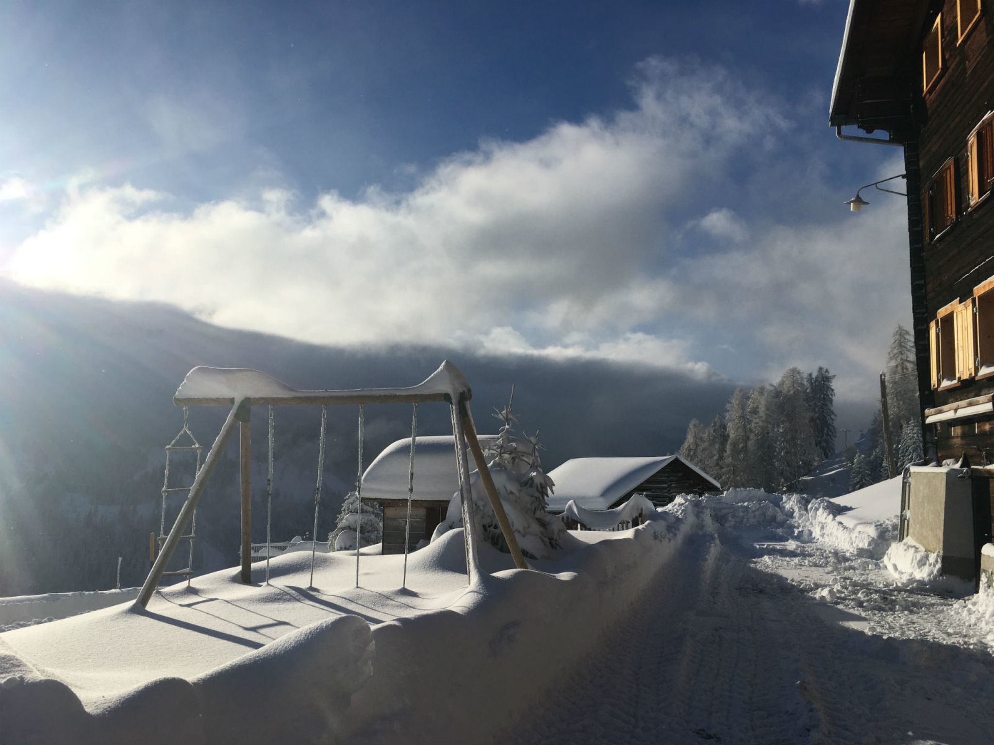Hof Unterhus, Tenna, (Tenna). - Buiten