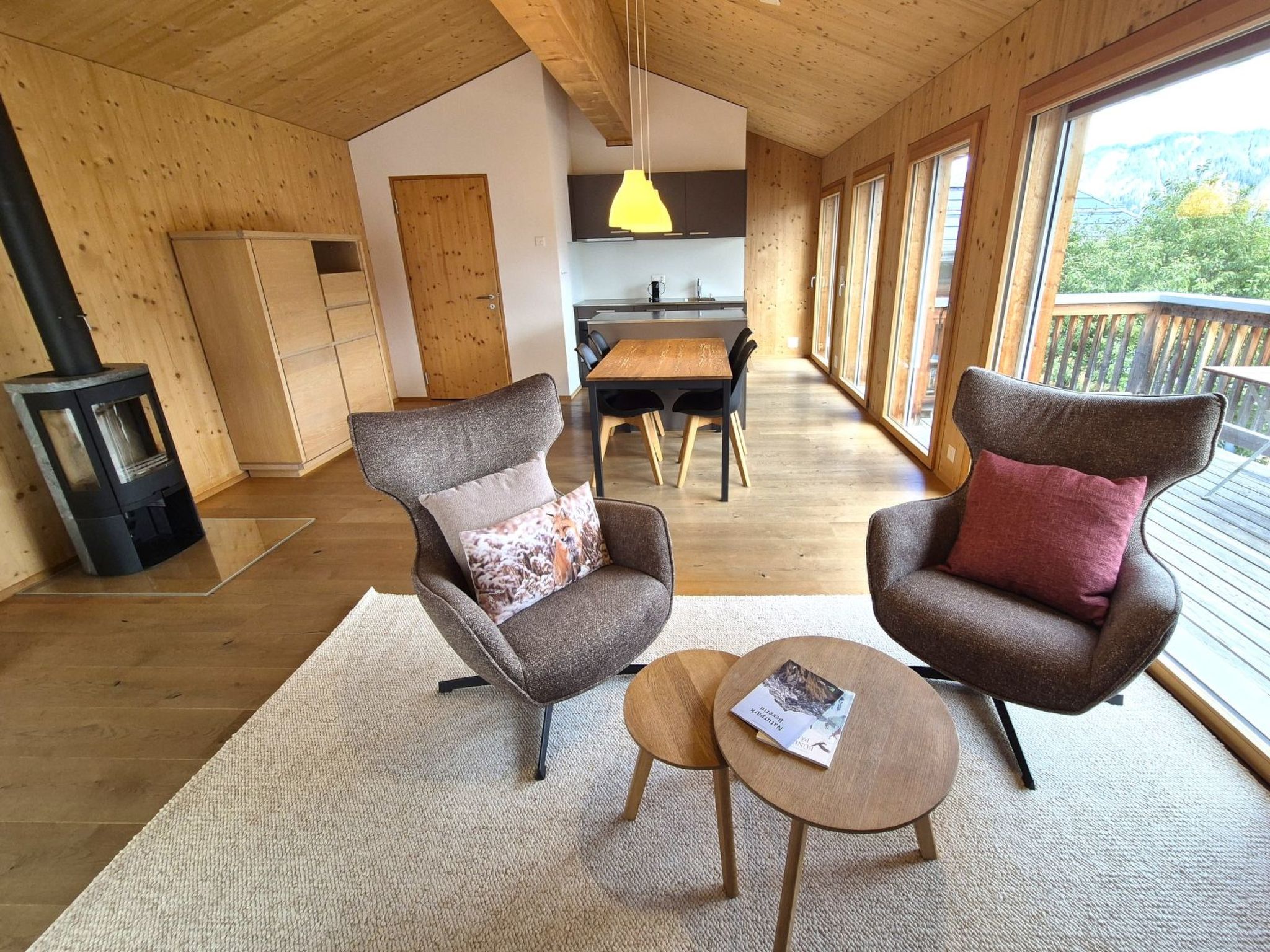Appartement Ferienhaus Charme by biobuchli, Tenna, (Tenna), 06003B – Séjour, photo 9 sur 18