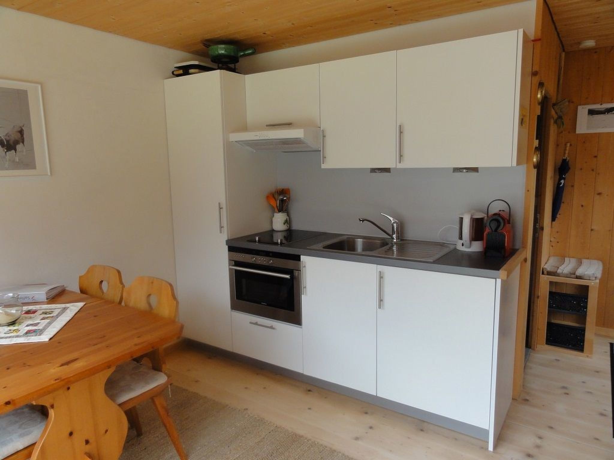 Appartement Ausserbäch Tester, Safien-Thalkirch, (Thalkirch (Safien)), 09001B – Cuisine et coin repas, photo 9 sur 10