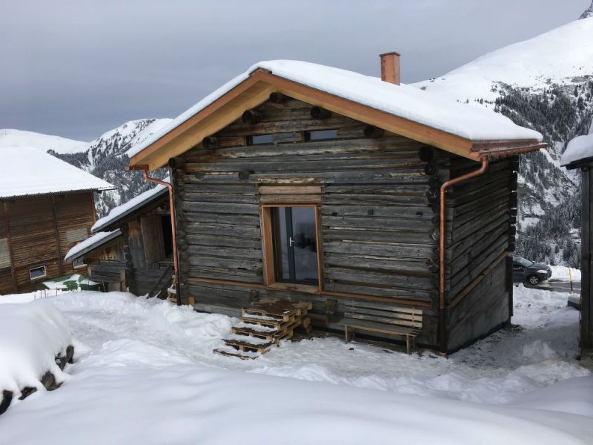 Appartement dem Himmel ein Stück näher, Safien-Thalkirch, (Thalkirch (Safien)), 09003B – Extérieur de la maison, photo 6 sur 7