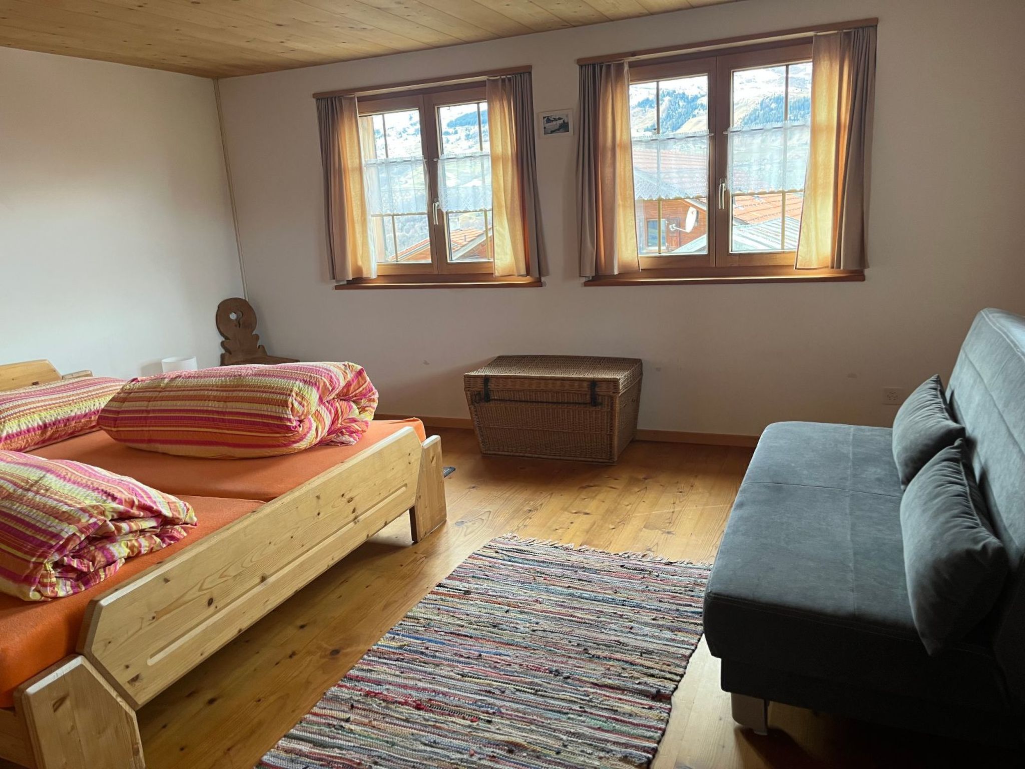 Appartement Ferienhaus Runs, Camuns, (Camuns), 13001B – Chambre, photo 20 sur 36