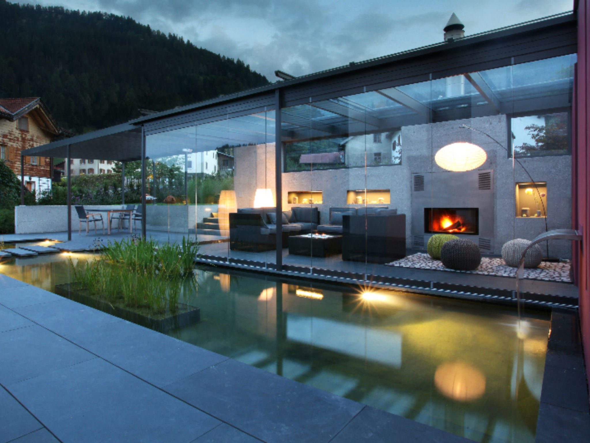 Carrera mit Traumgarten, Valendas, (Valendas). - Buiten