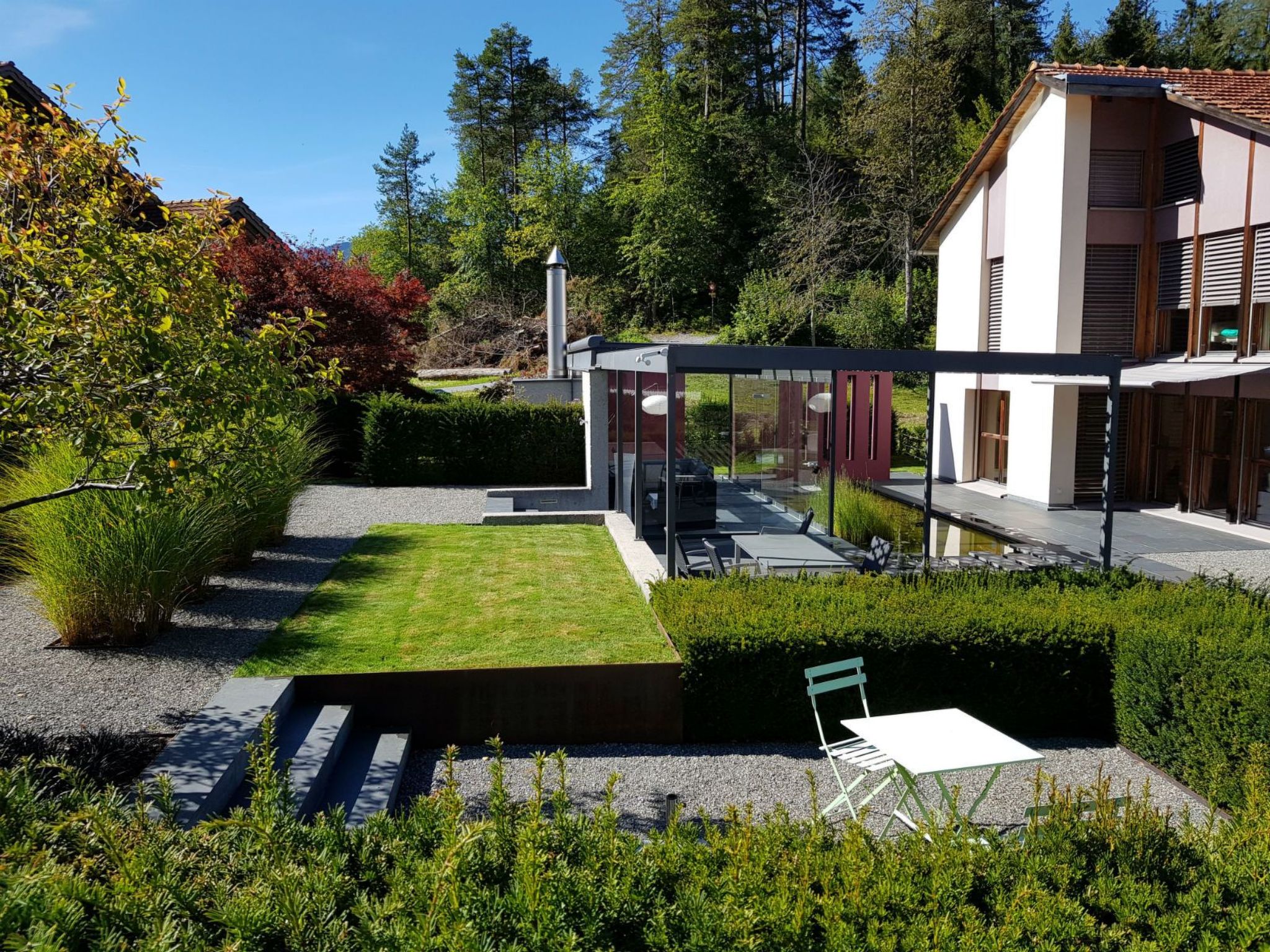 Ferienhaus Carrera mit Traumgarten, Valendas, (Valendas), 22007B