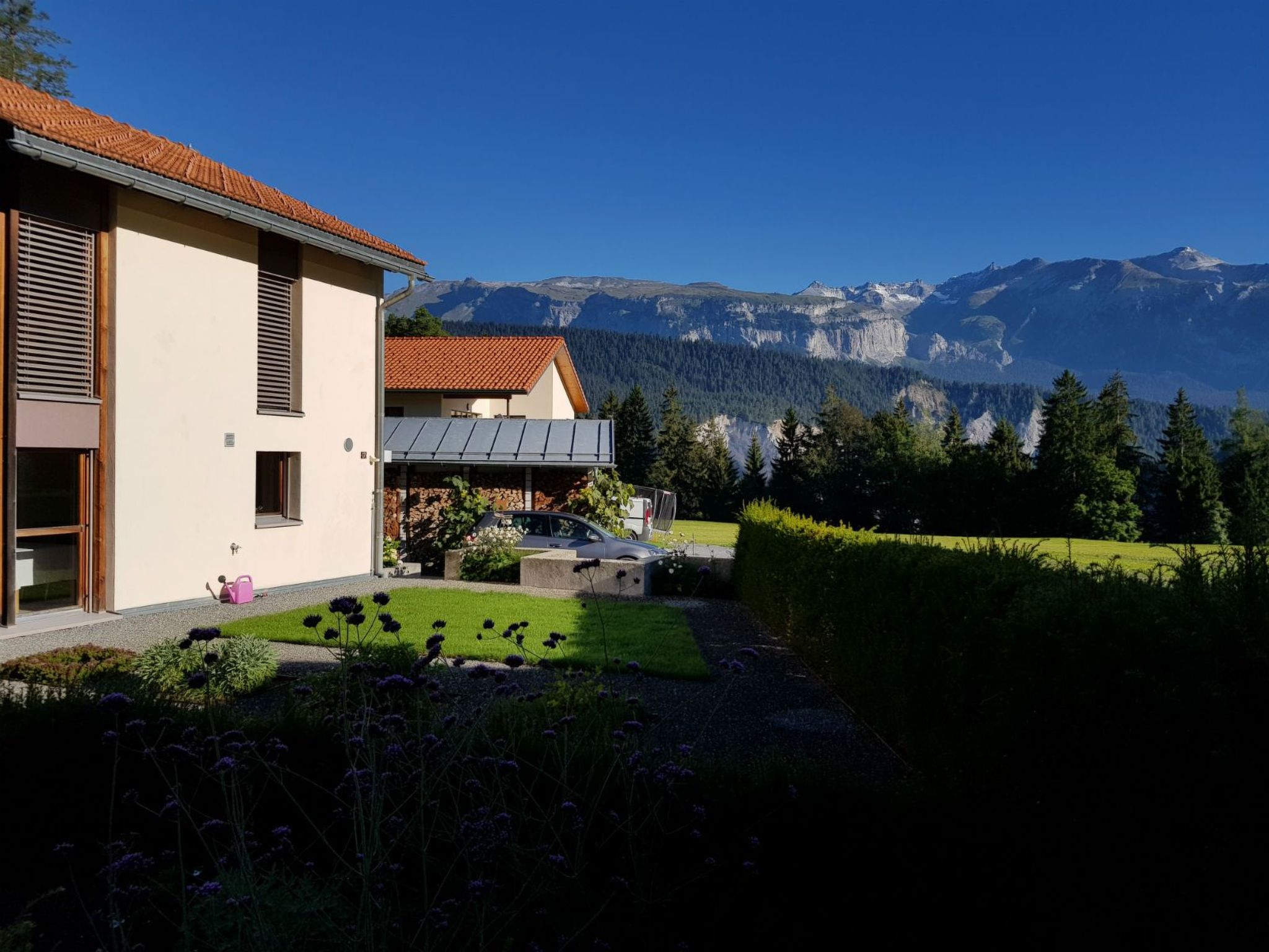 Appartement Ferienhaus Carrera mit Traumgarten, Valendas, (Valendas), 22007B – Vue, photo 30 sur 34