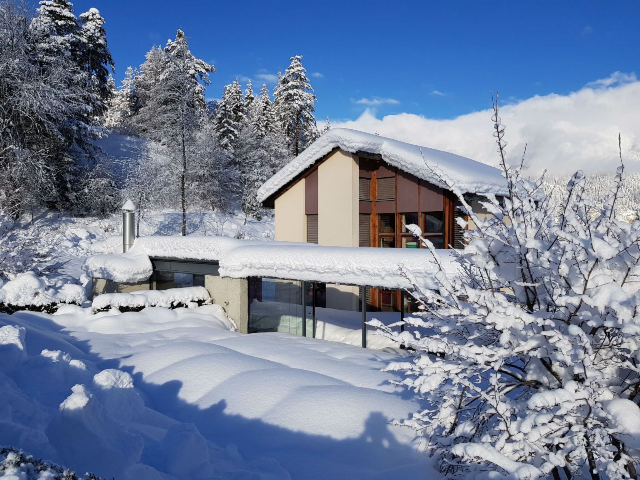 Appartement Ferienhaus Carrera mit Traumgarten, Valendas, (Valendas), 22007B – Extérieur de la maison, photo 24 sur 34