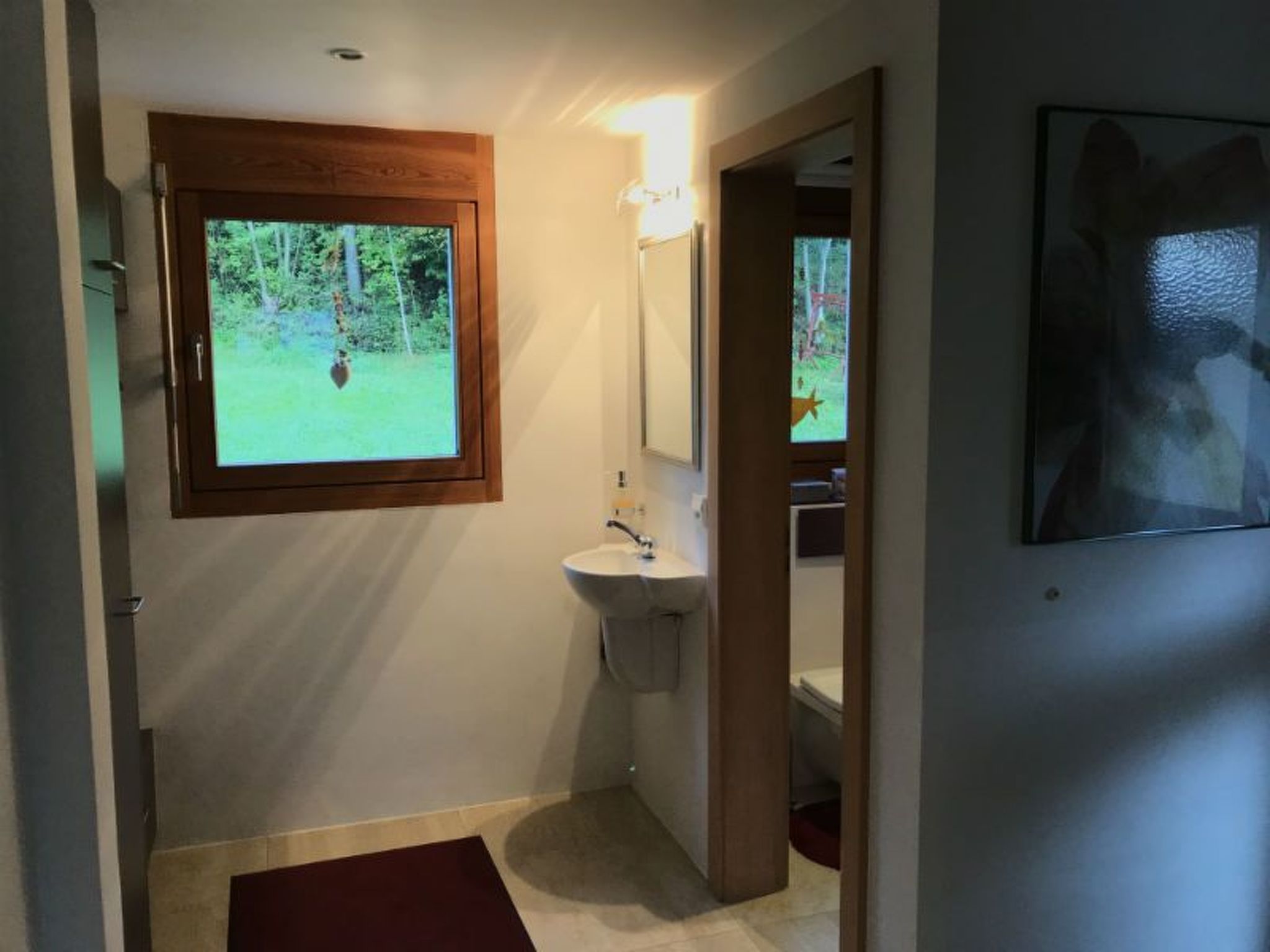 Appartement Ferienhaus Carrera mit Traumgarten, Valendas, (Valendas), 22007B – Salle de bains, photo 13 sur 34