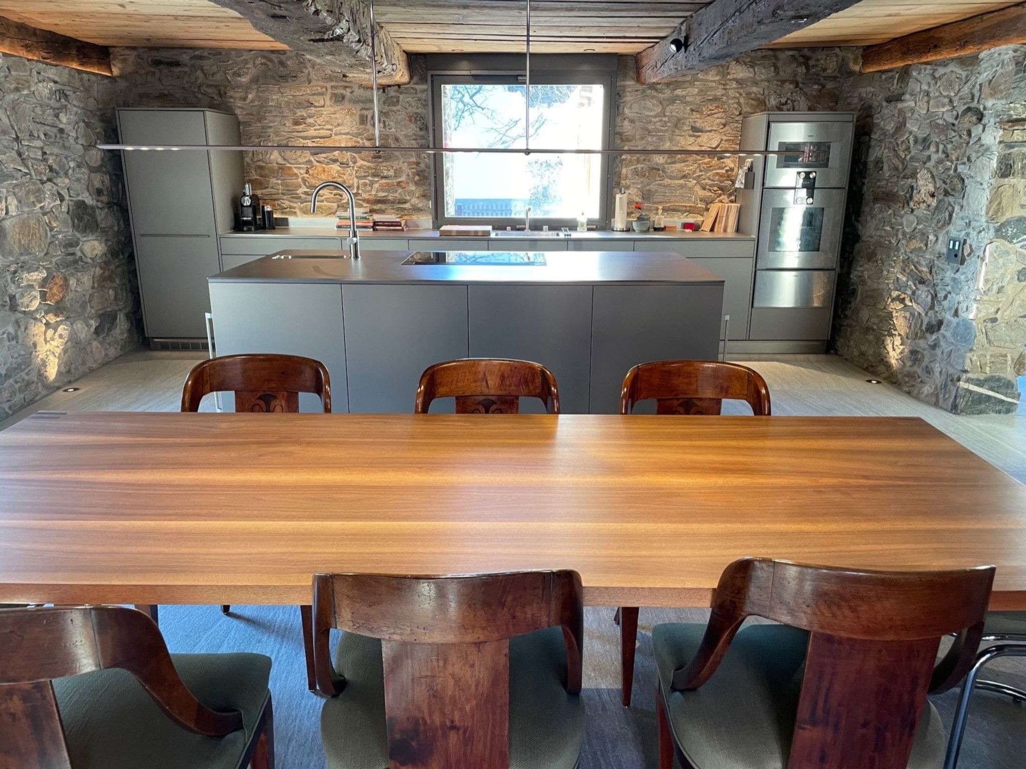 Appartement Ferienhaus Bandlistall, Valendas, (Valendas), – Cuisine et coin repas, photo 8 sur 19