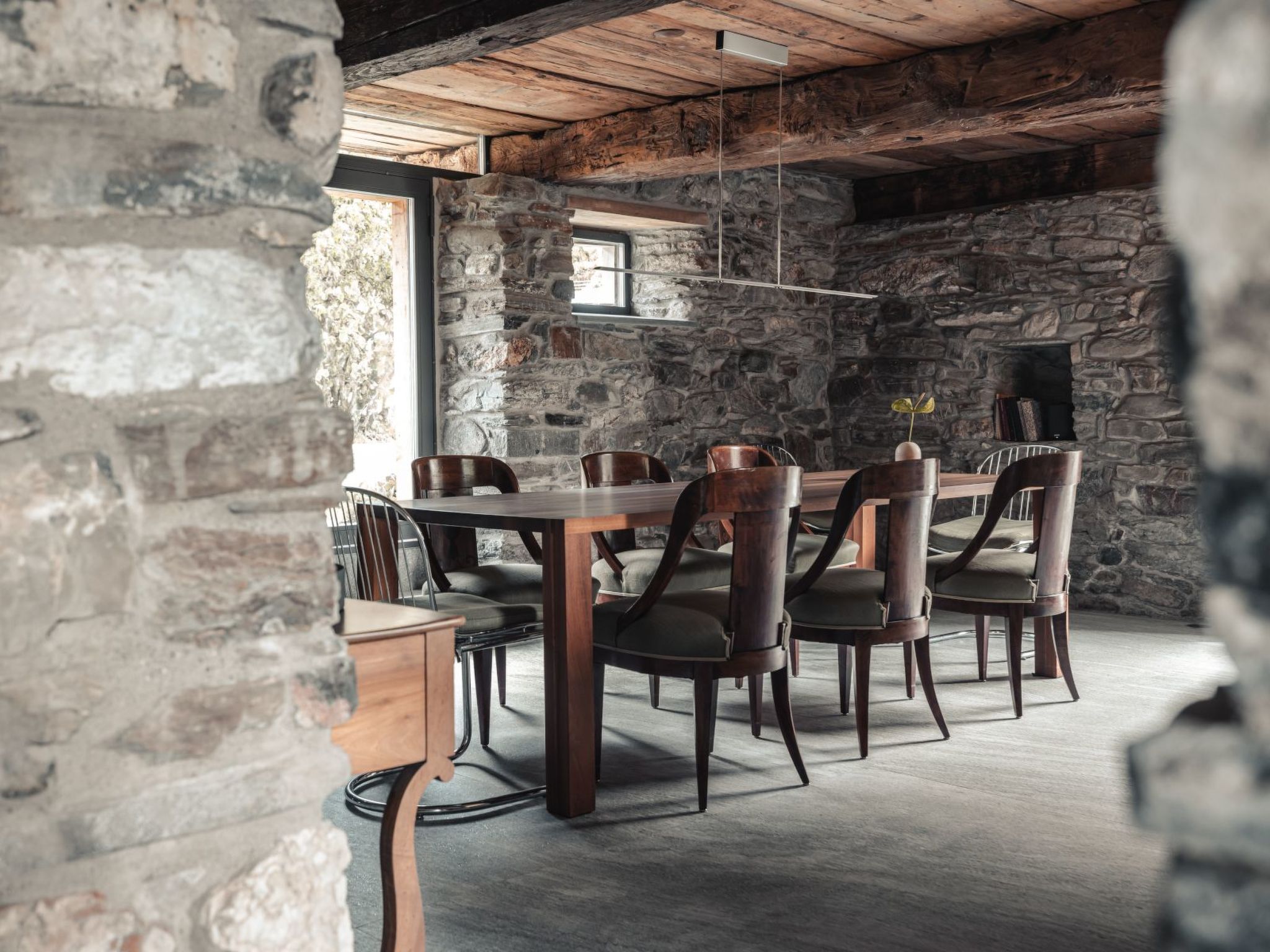 Appartement Ferienhaus Bandlistall, Valendas, (Valendas), – Cuisine et coin repas, photo 9 sur 19