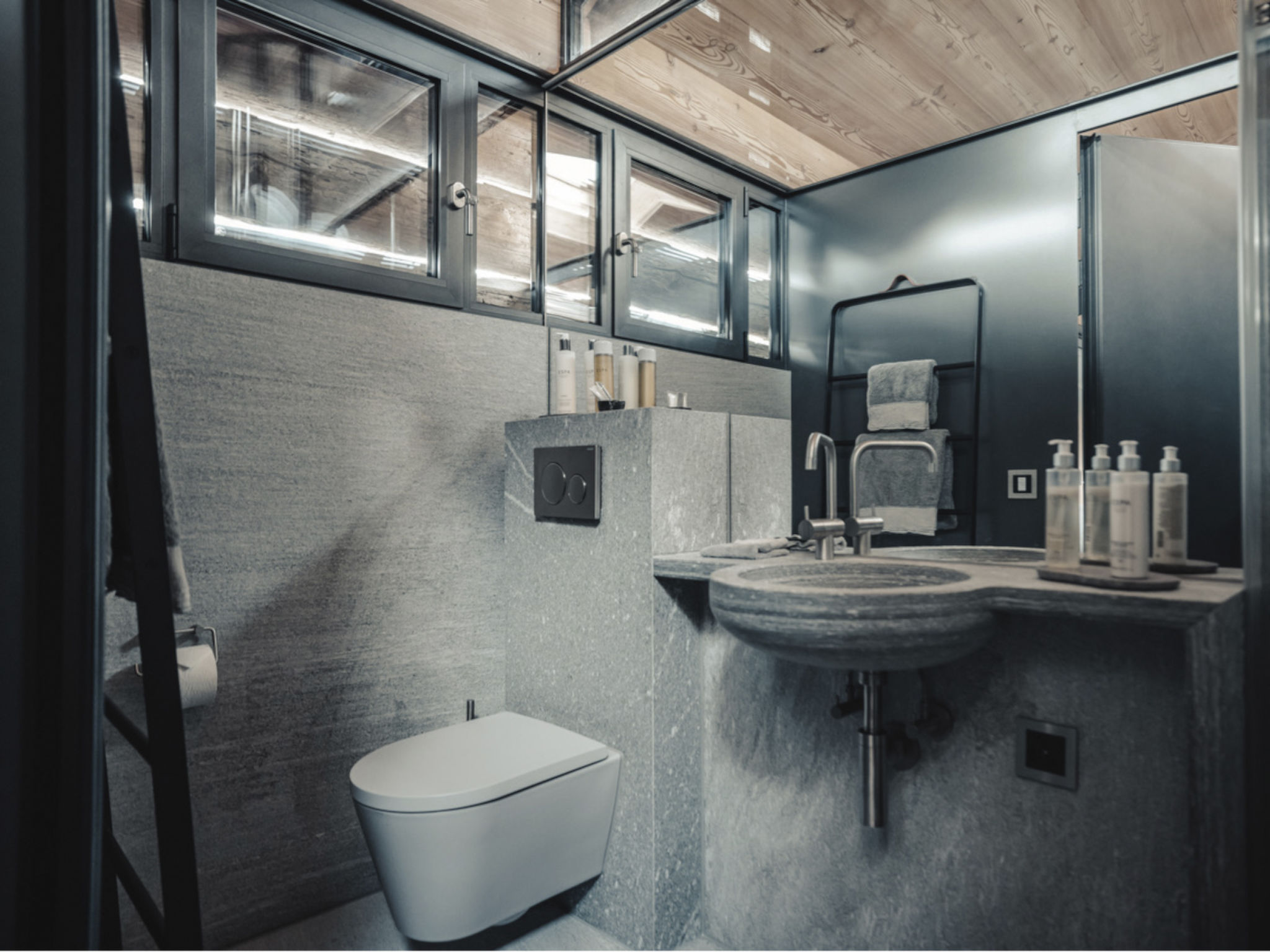 Appartement Ferienhaus Bandlistall, Valendas, (Valendas), – Salle de bains, photo 11 sur 19
