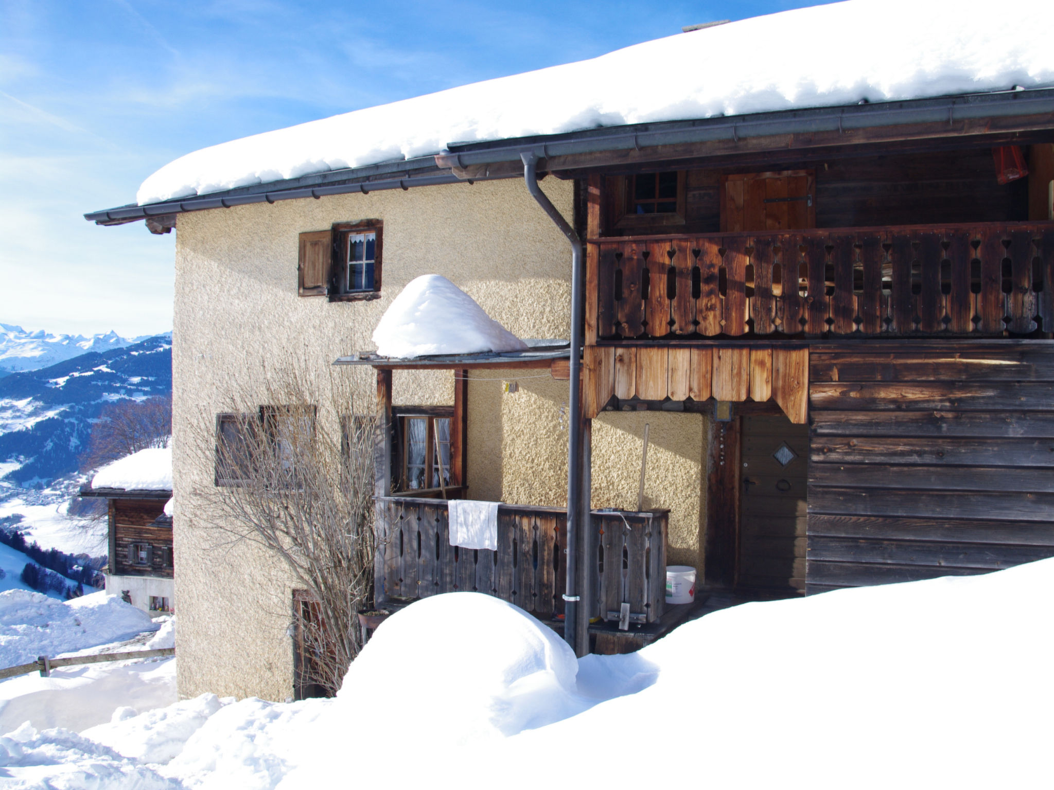 Ferienhaus Altes Walserhaus, Brün, (Valendas-Brün), 22004B - Buiten