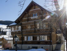 Knusse berghut Gyrgarta in Obersaxen – direct aan de piste en hondvriendelijk - thumbnail 1