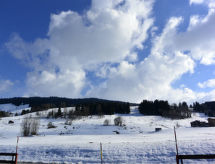 Knus appartement voor 6 aan de skipiste in Obersaxen met balkon - thumbnail 5