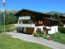 Knus appartement voor 6 aan de skipiste in Obersaxen met balkon - thumbnail 2