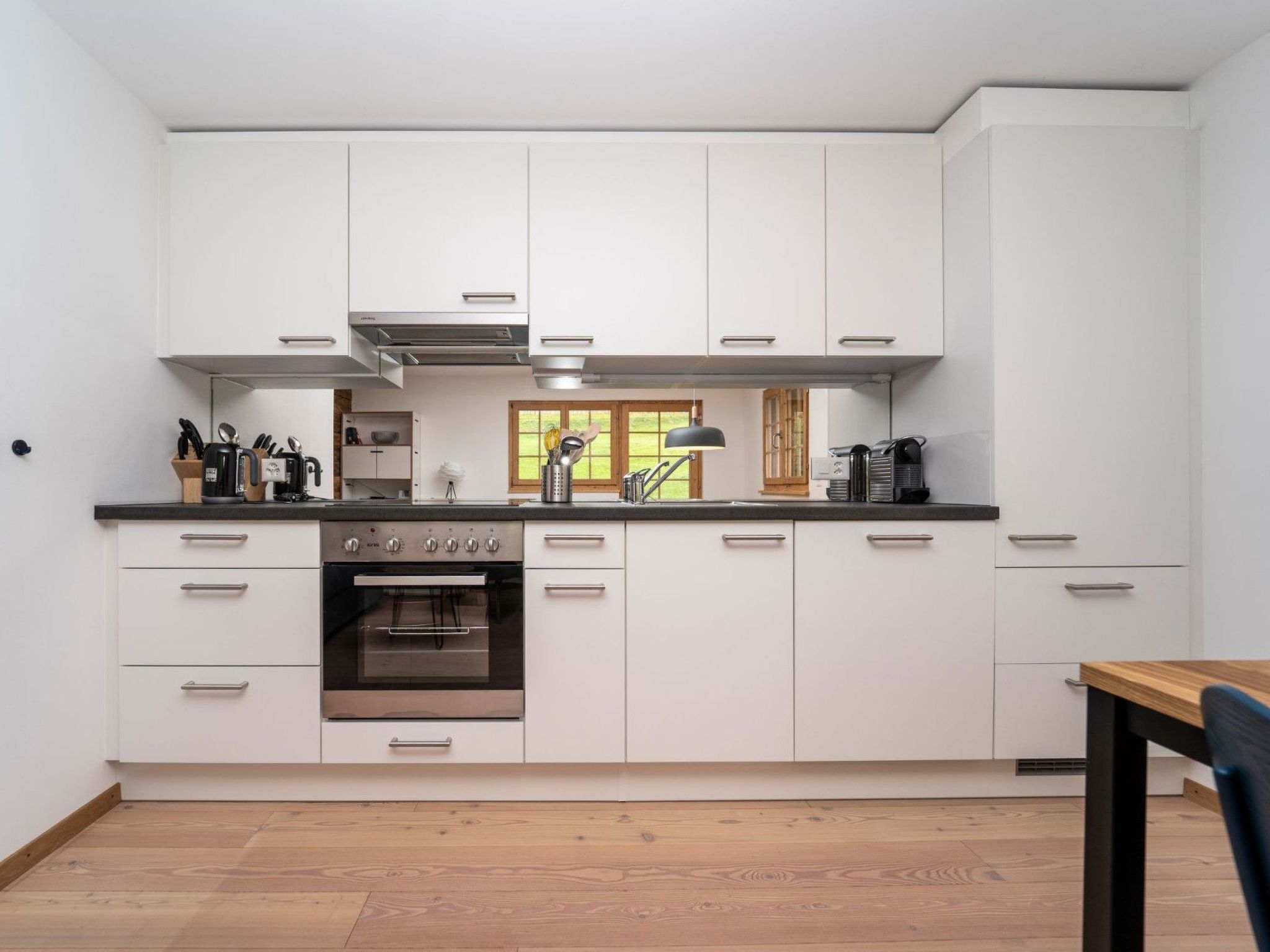 Appartement Tusa 8, Obersaxen Tusa, (Obersaxen Tusa), 34002B – Cuisine et coin repas, photo 5 sur 14